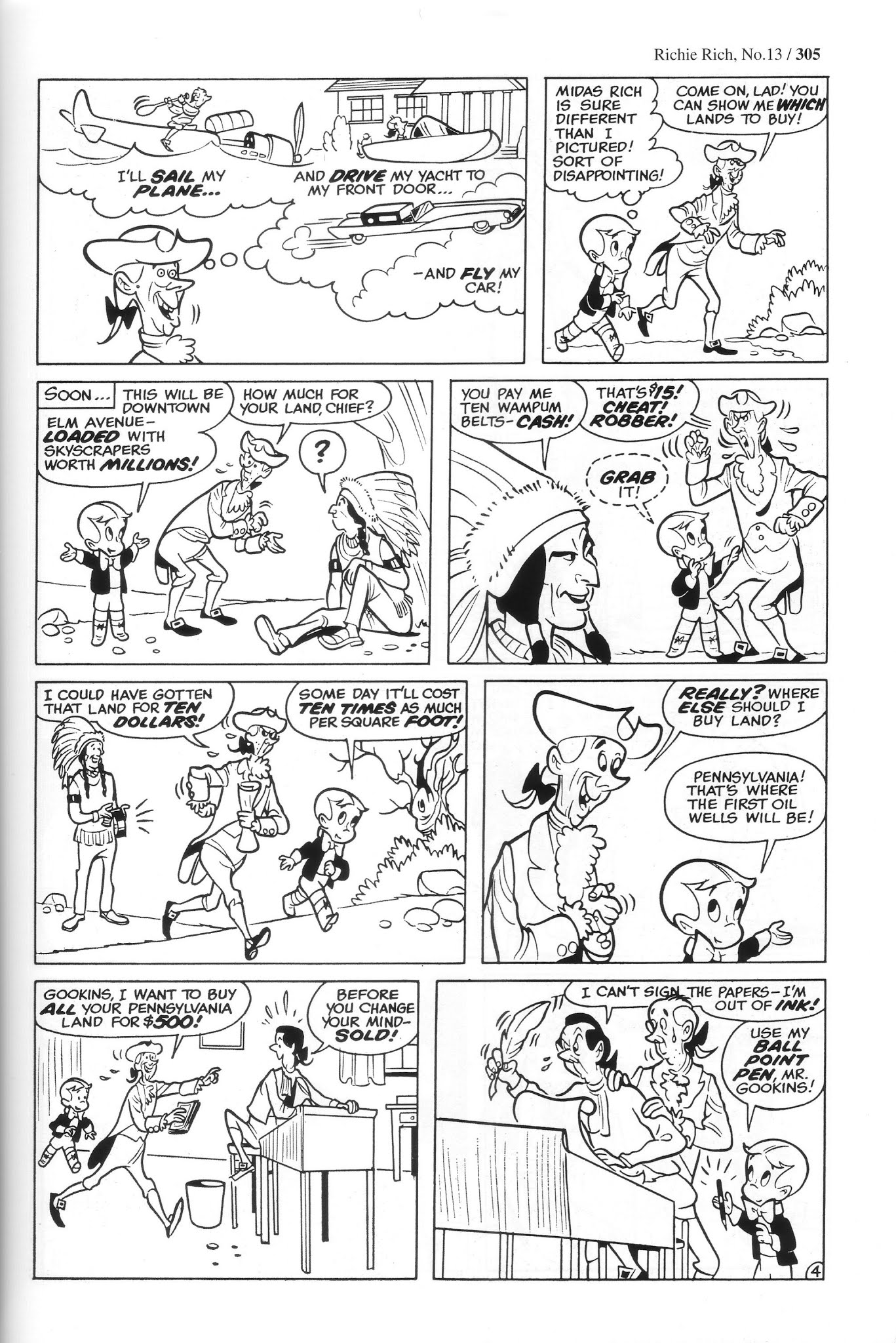 Read online Harvey Comics Classics comic -  Issue # TPB 2 (Part 4) - 6
