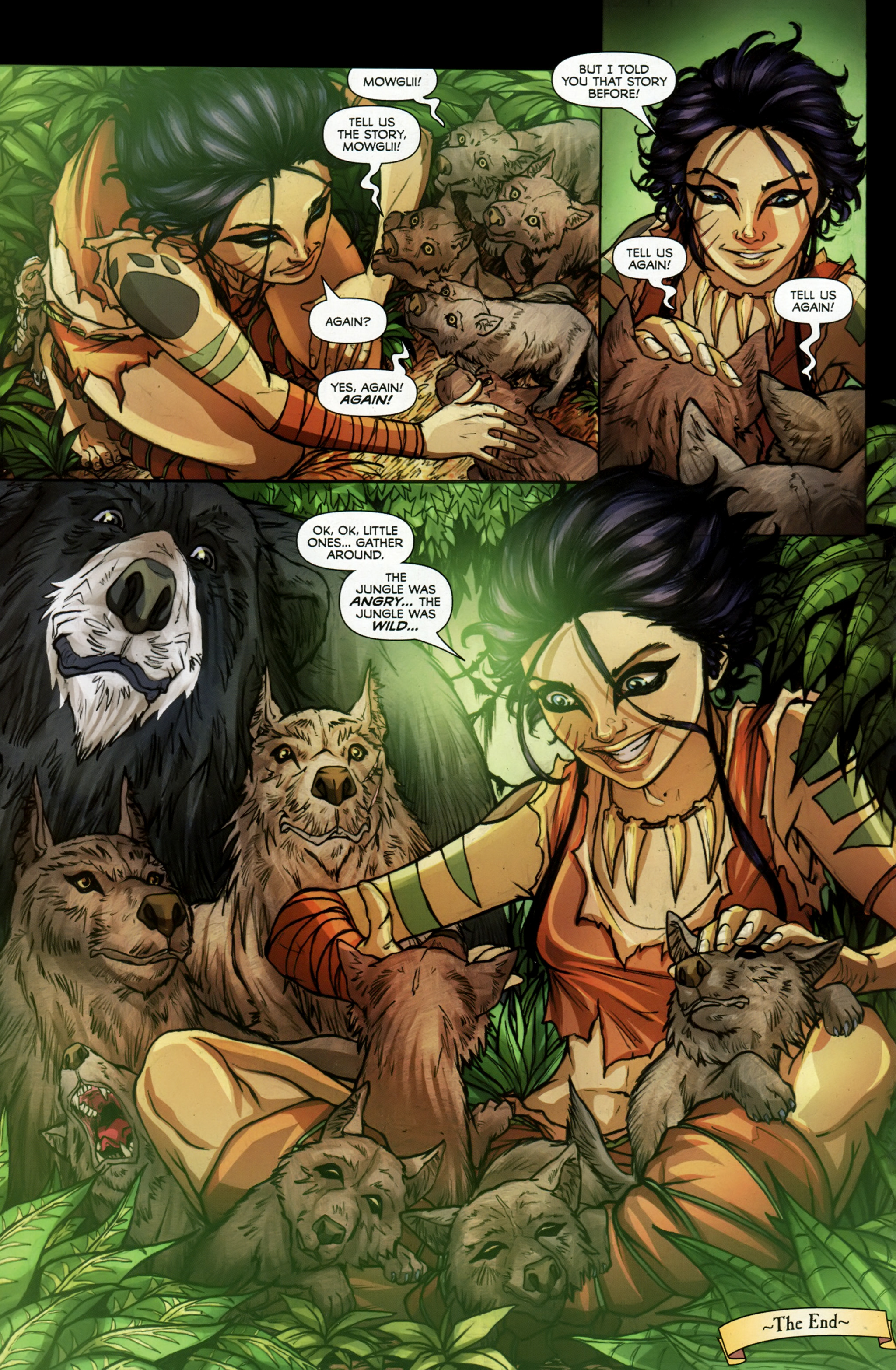 Read online Grimm Fairy Tales presents The Jungle Book comic -  Issue #5 - 25