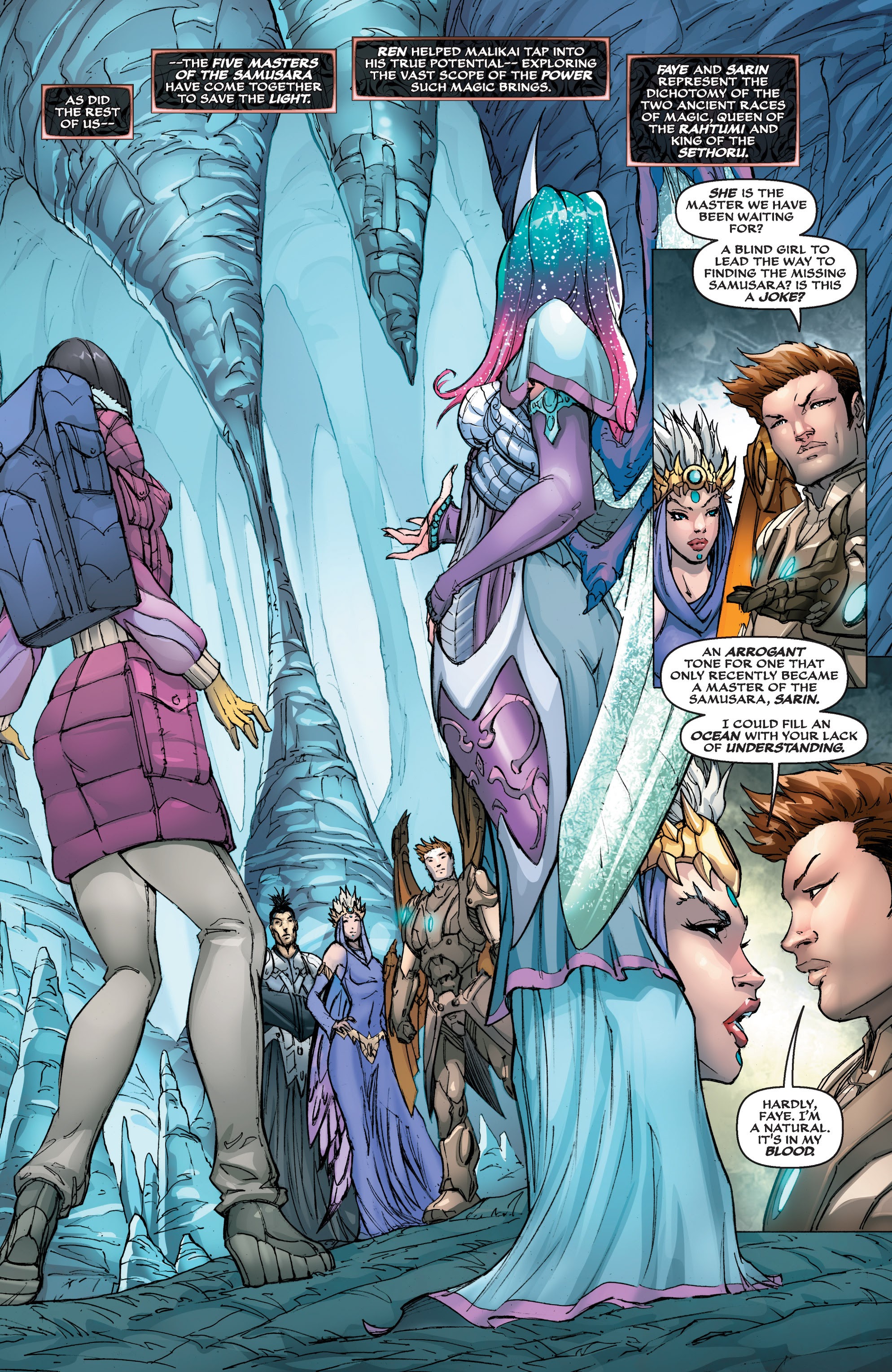 Read online Soulfire: Search For the Light comic -  Issue # TPB - 100