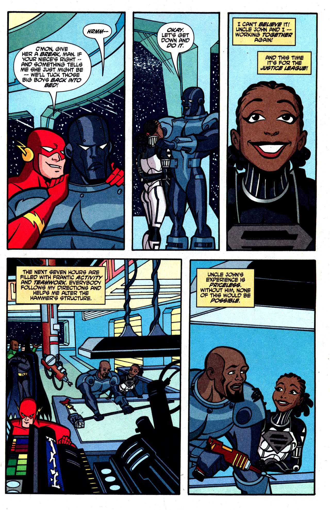 Read online Justice League Unlimited comic -  Issue #35 - 16