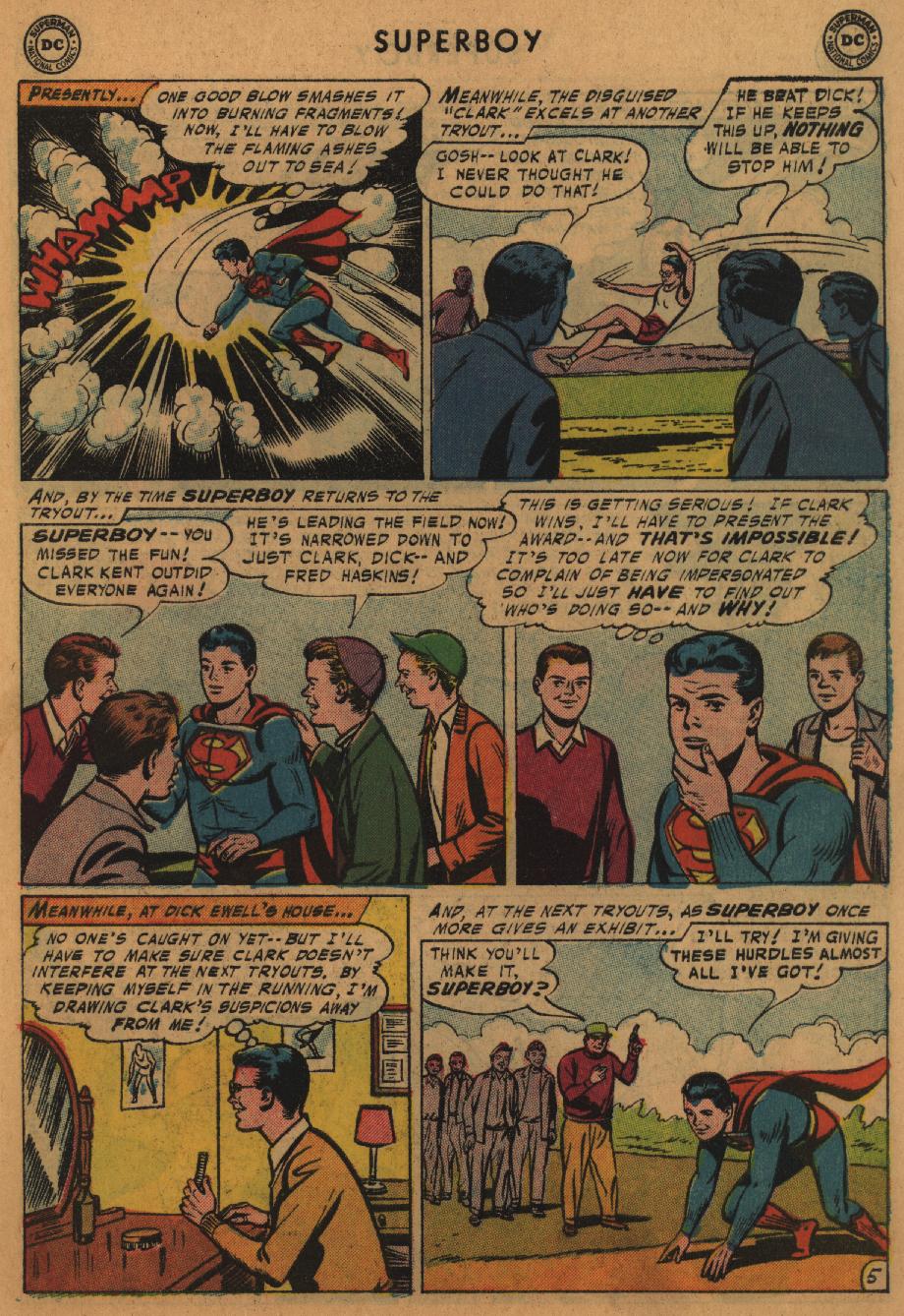 Read online Superboy (1949) comic -  Issue #50 - 6