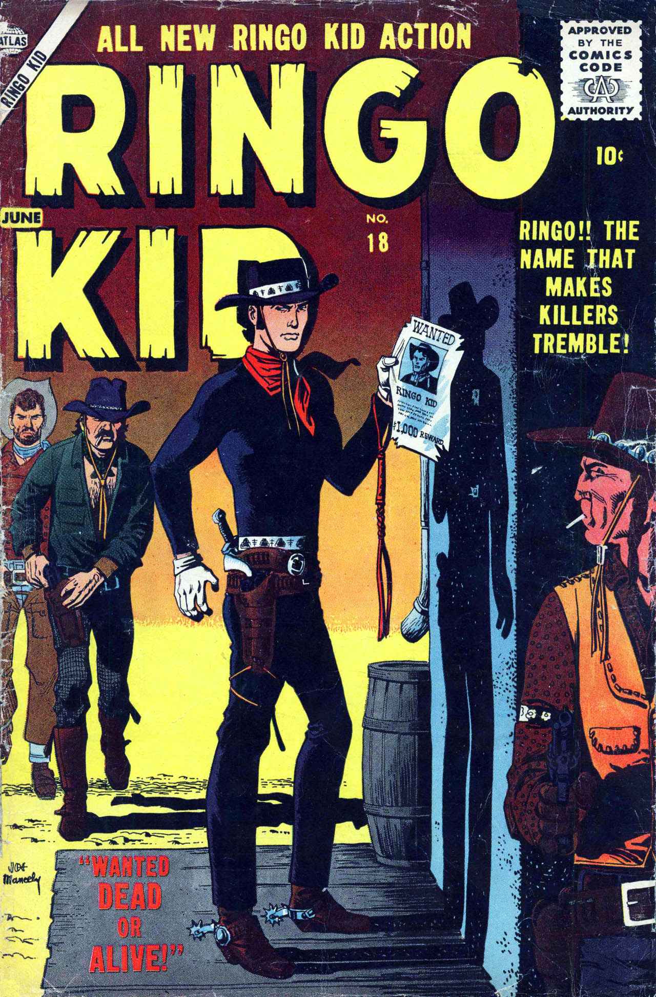 Read online Ringo Kid comic -  Issue #18 - 1