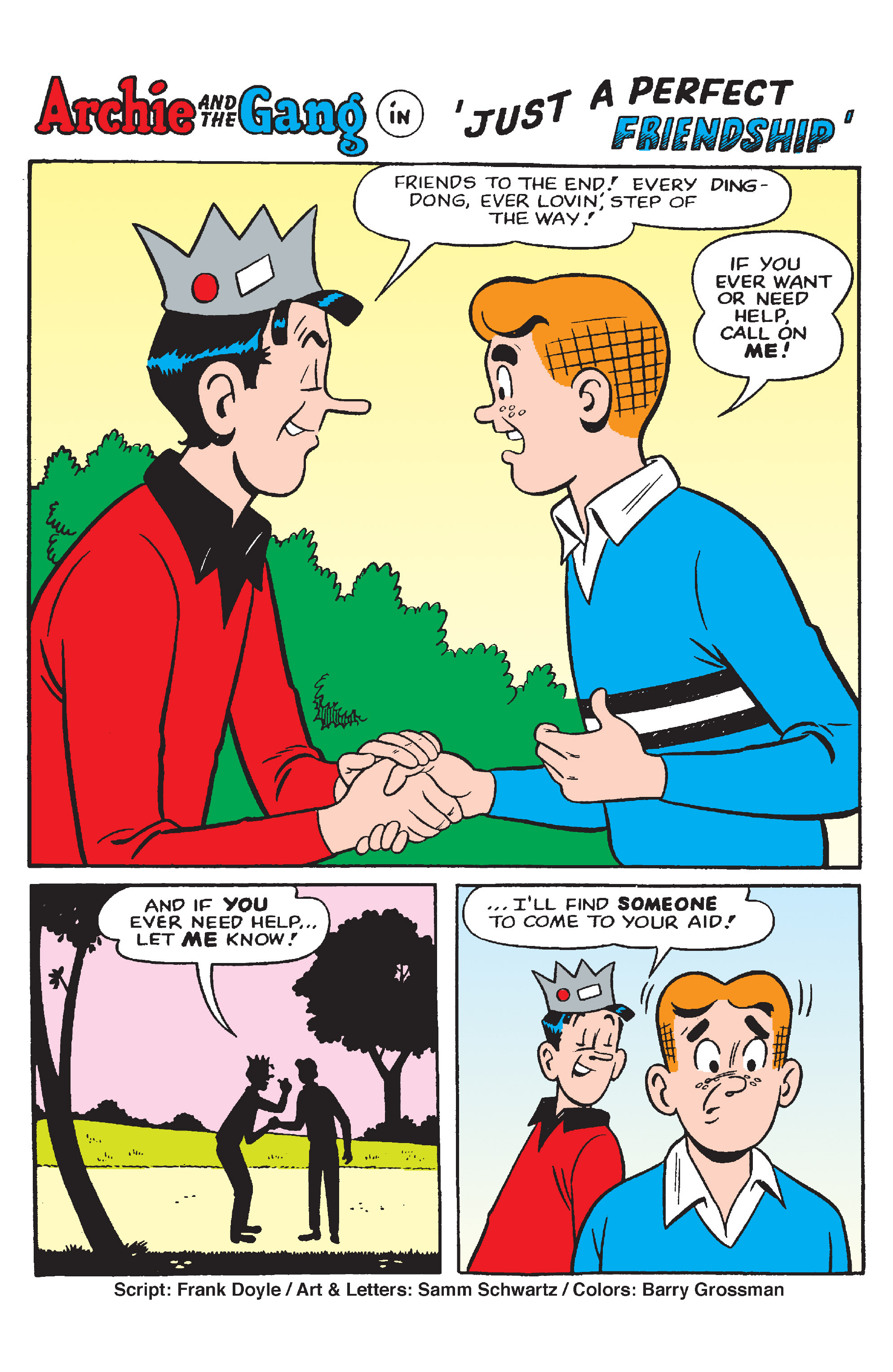 Read online Archie & Friends: Bromances comic -  Issue # TPB - 3