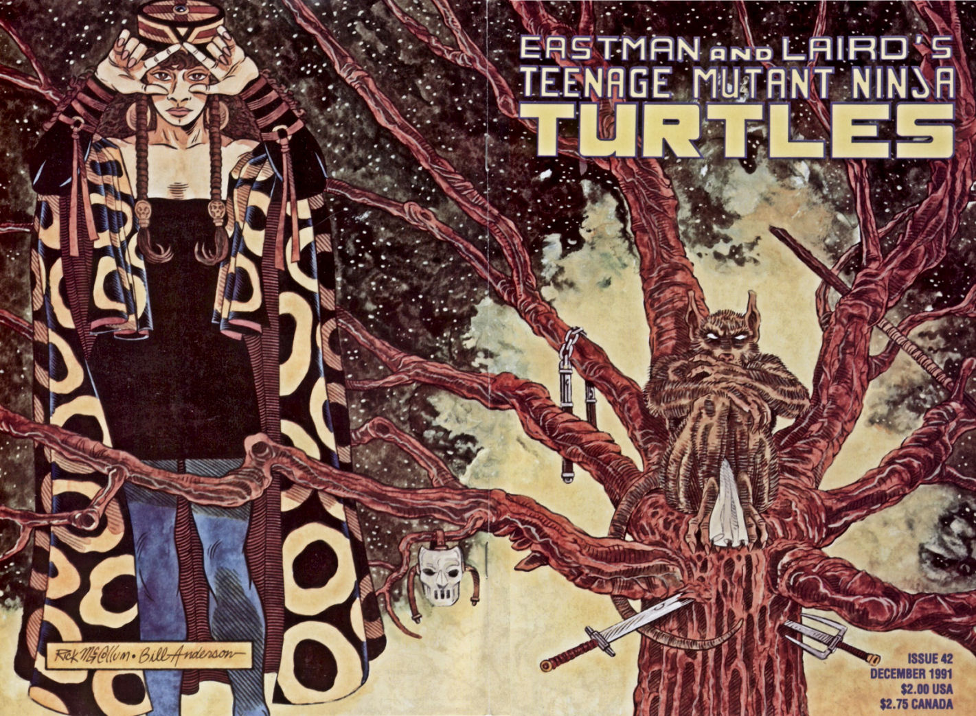 Read online Teenage Mutant Ninja Turtles (1984) comic -  Issue #42 - 1