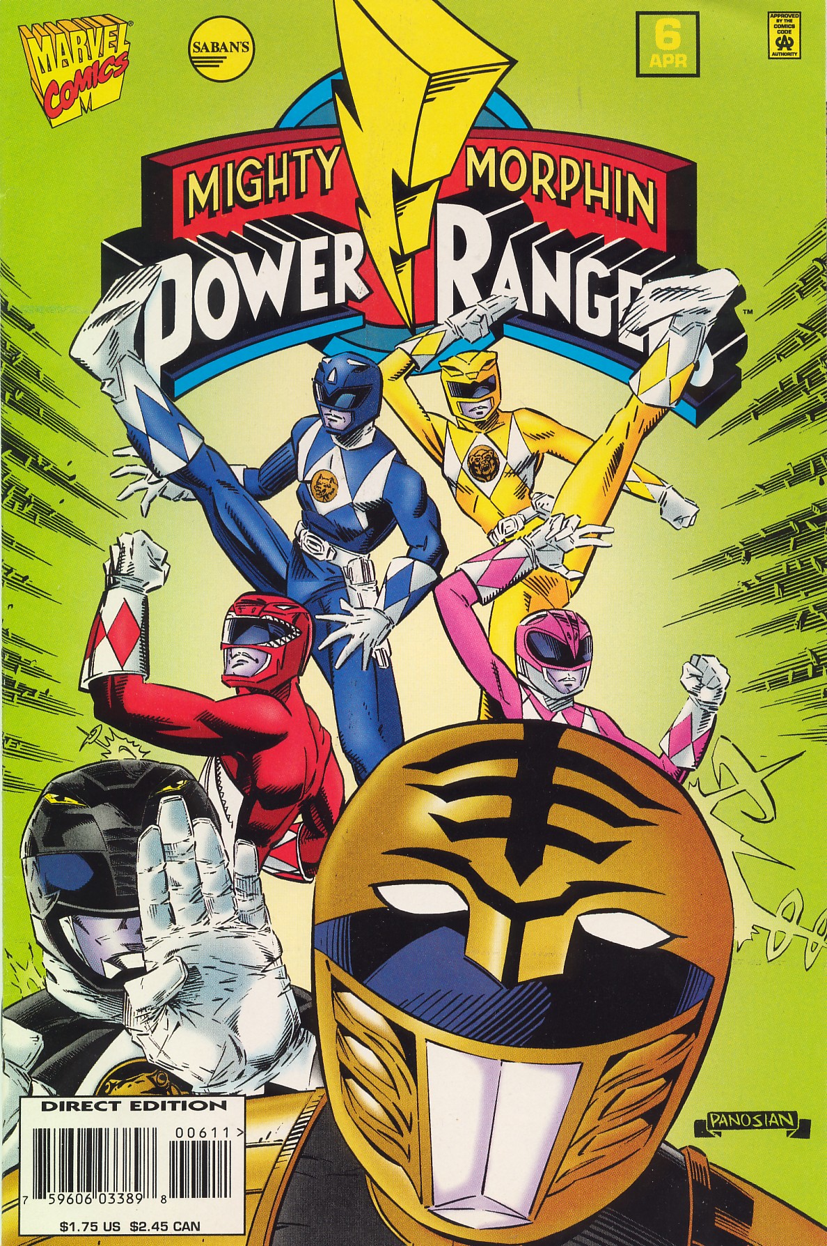 Read online Saban's Mighty Morphin' Power Rangers comic -  Issue #6 - 1
