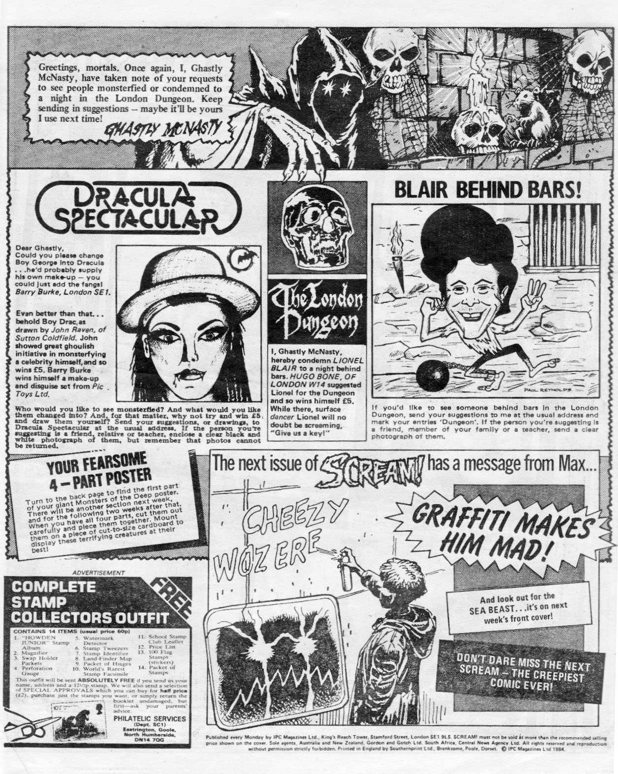 Read online Scream! (1984) comic -  Issue #13 - 19