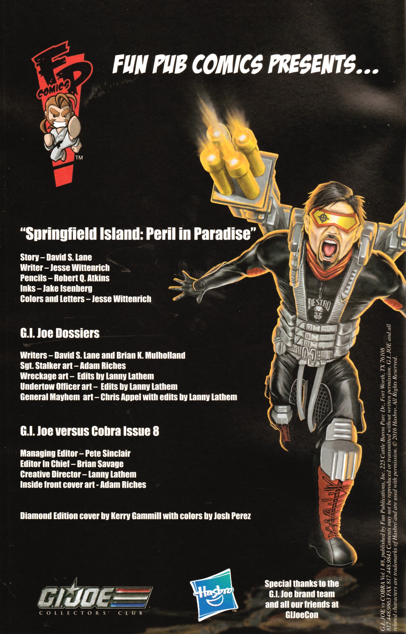 Read online G.I. Joe vs. Cobra comic -  Issue #8 - 2