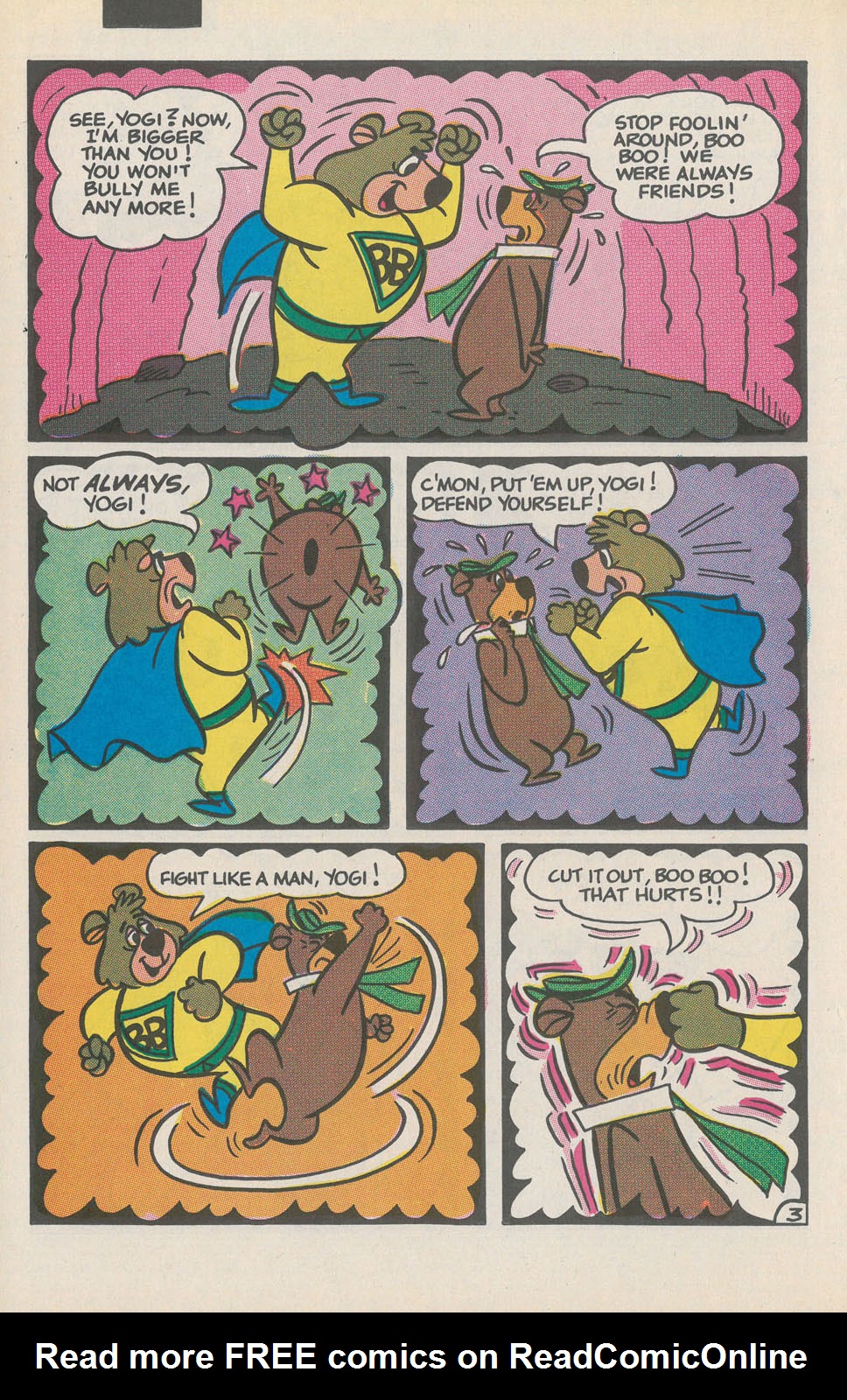 Read online Yogi Bear (1992) comic -  Issue #5 - 16