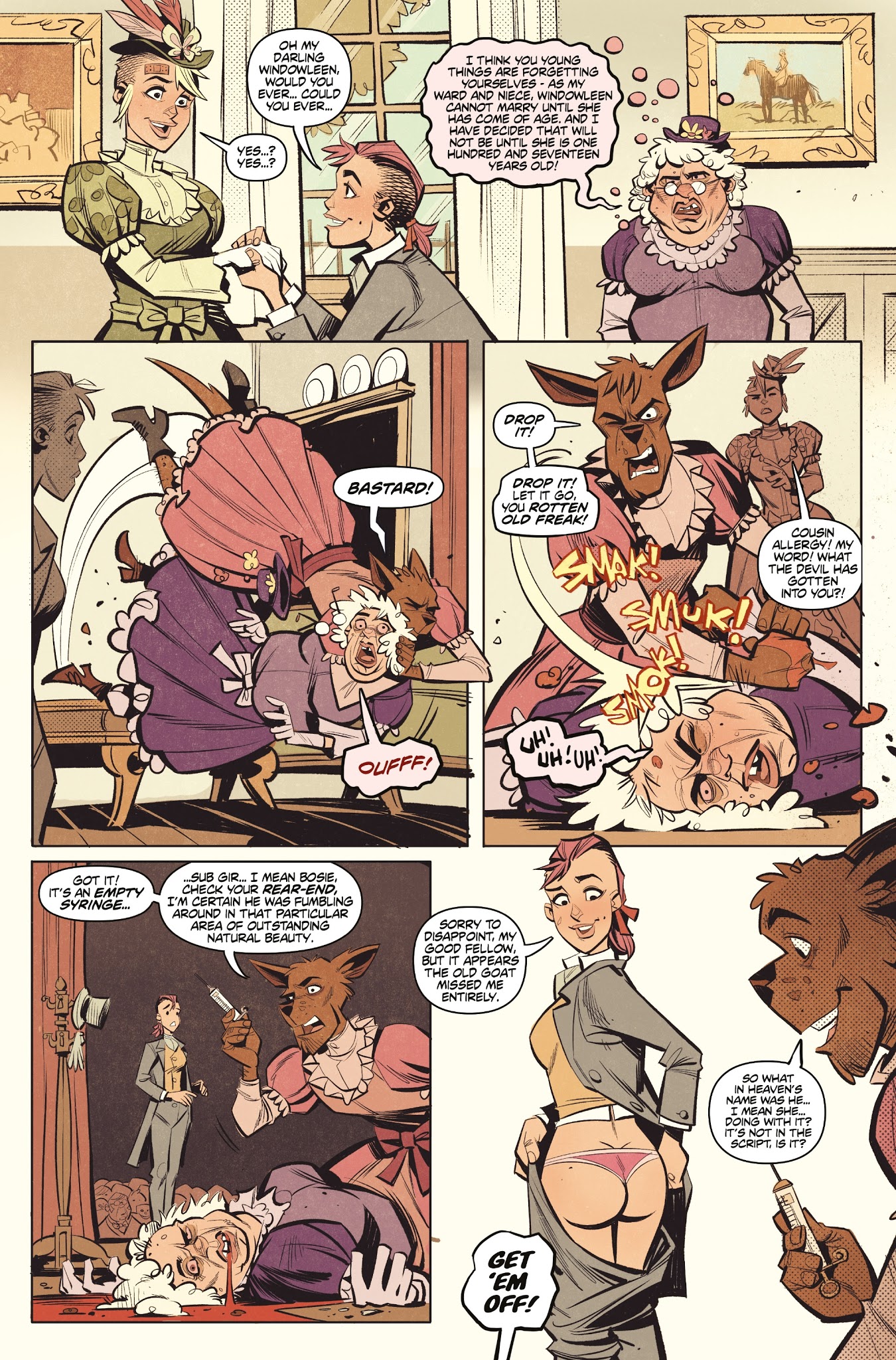 Read online The Wonderful World of Tank Girl comic -  Issue #2 - 10
