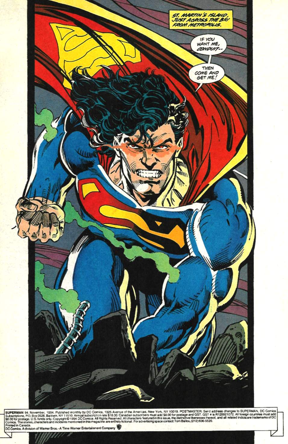 Read online Superman (1987) comic -  Issue #94 - 2