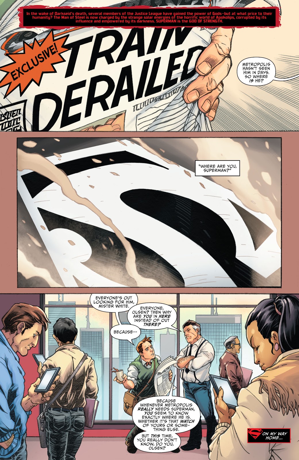 Justice League: Darkseid War: Superman issue 1 - Page 3
