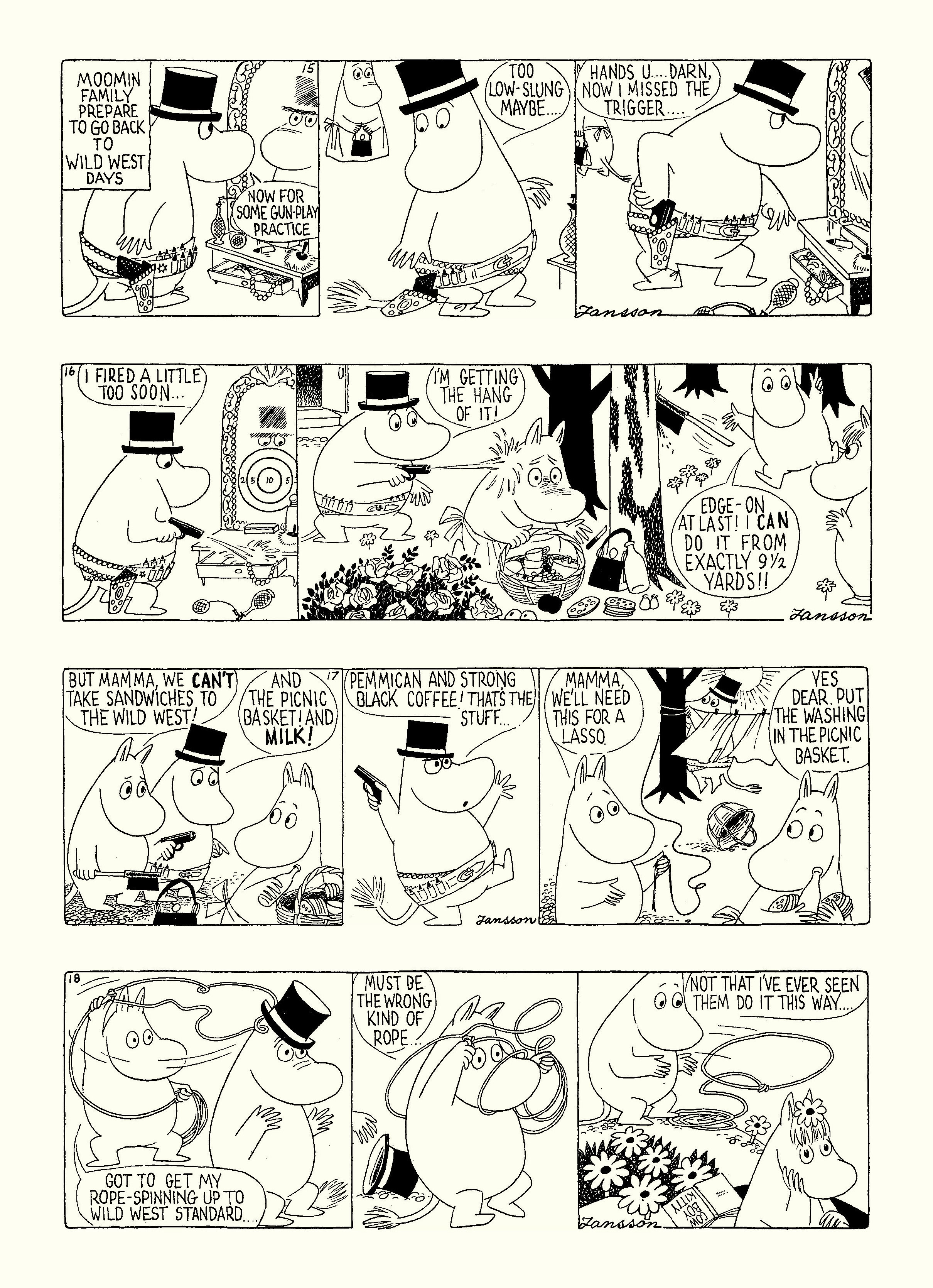Read online Moomin: The Complete Tove Jansson Comic Strip comic -  Issue # TPB 4 - 10