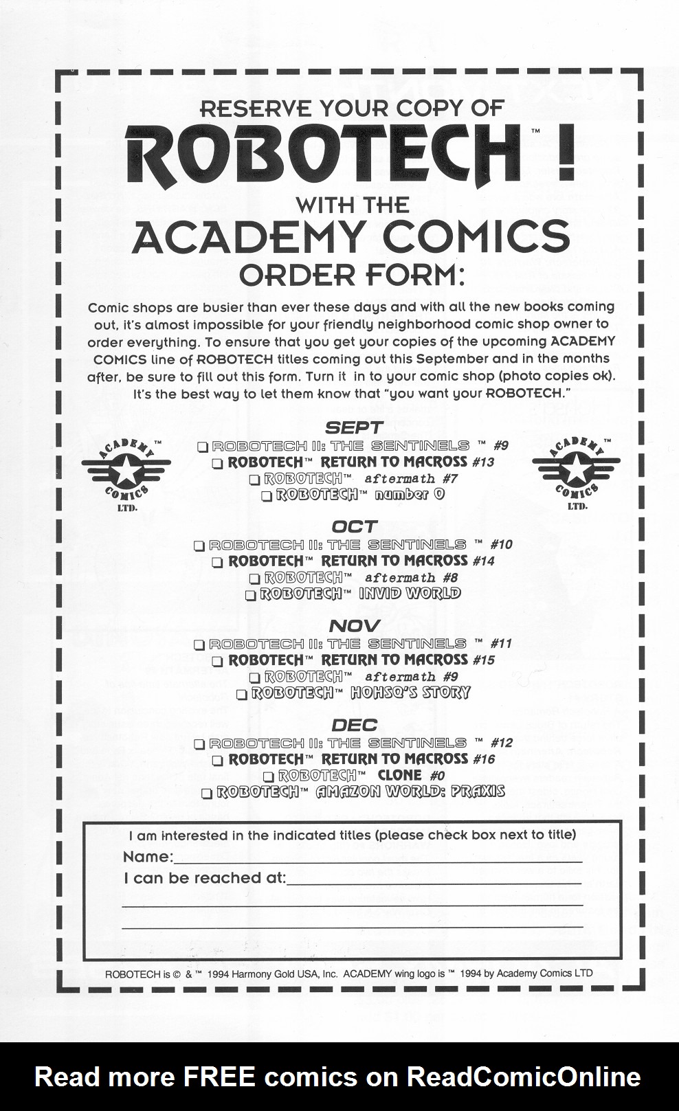 Read online Robotech Invid War: Aftermath comic -  Issue #8 - 32