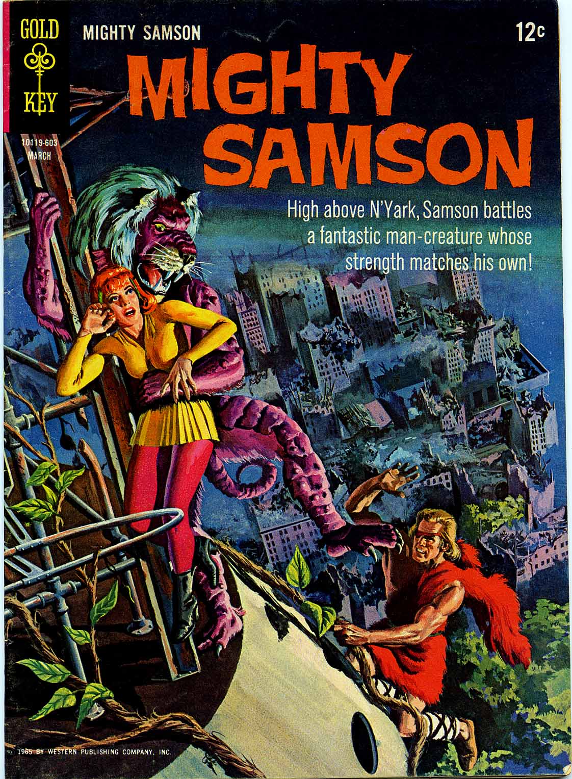 Read online Mighty Samson (1964) comic -  Issue #5 - 1