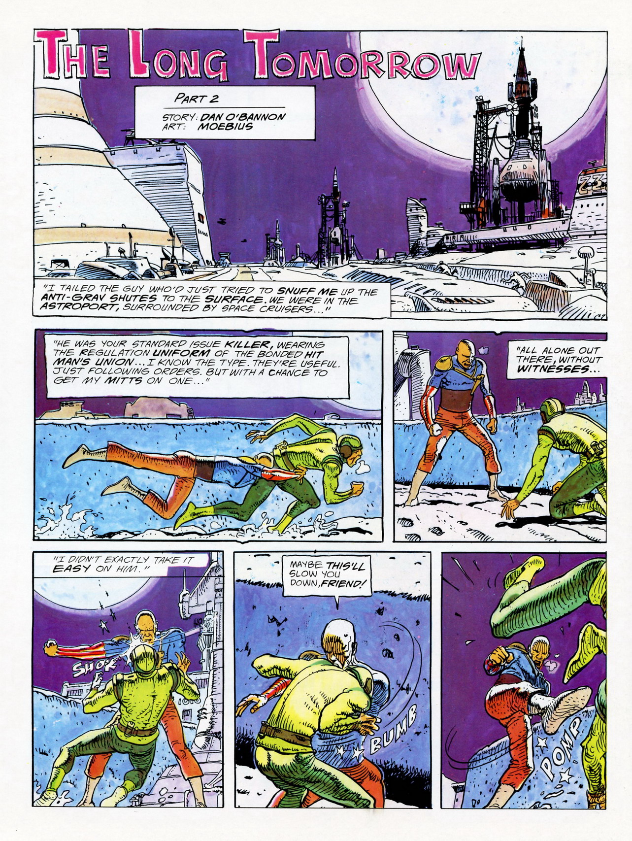 Read online Heavy Metal Presents Is Man Good? comic -  Issue # Full - 18