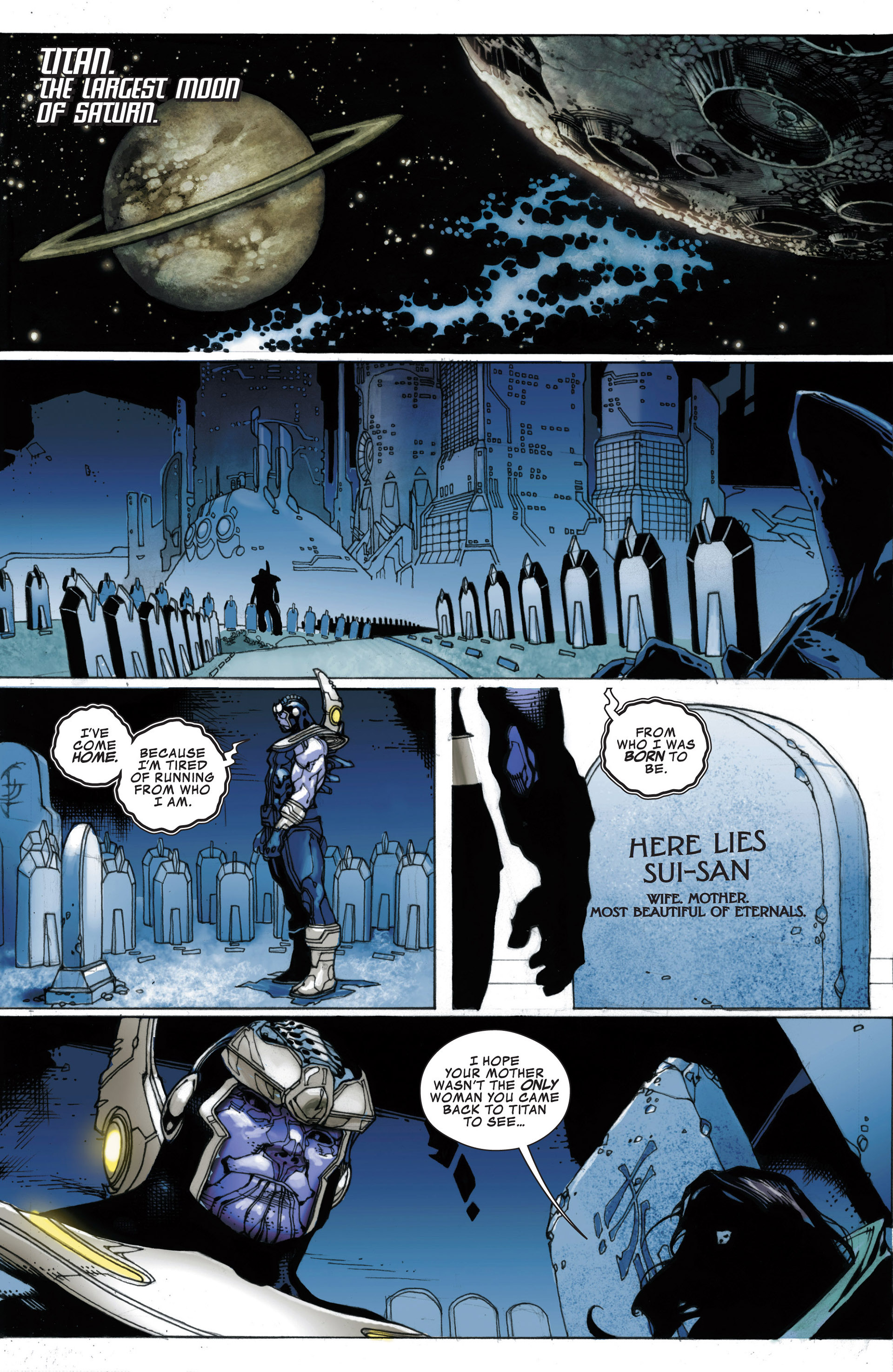 Read online Thanos Rising comic -  Issue #3 - 19