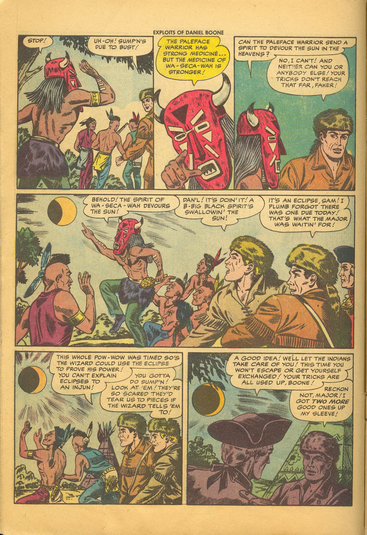 Read online Exploits of Daniel Boone comic -  Issue #4 - 10
