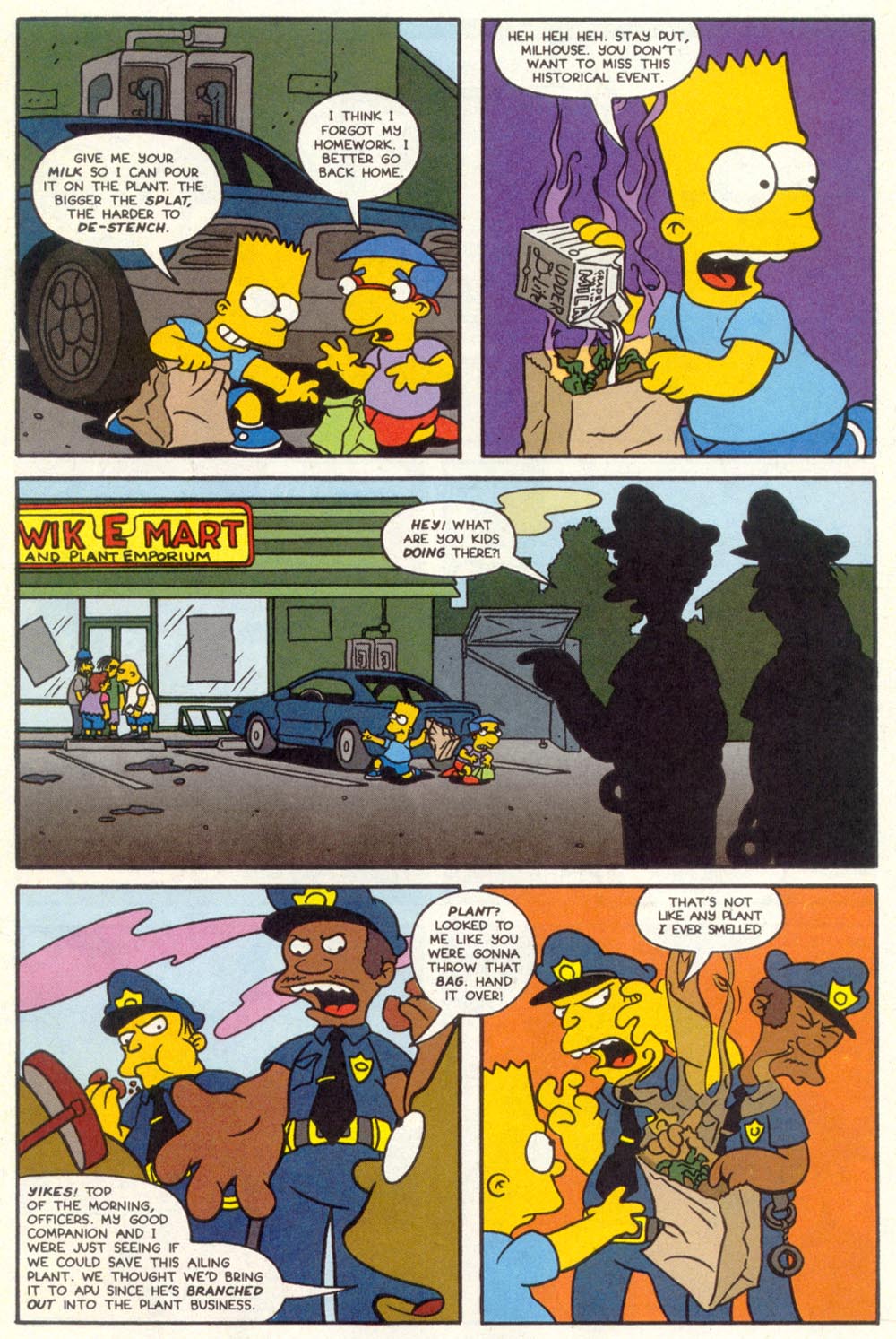 Read online Treehouse of Horror comic -  Issue #1 - 9