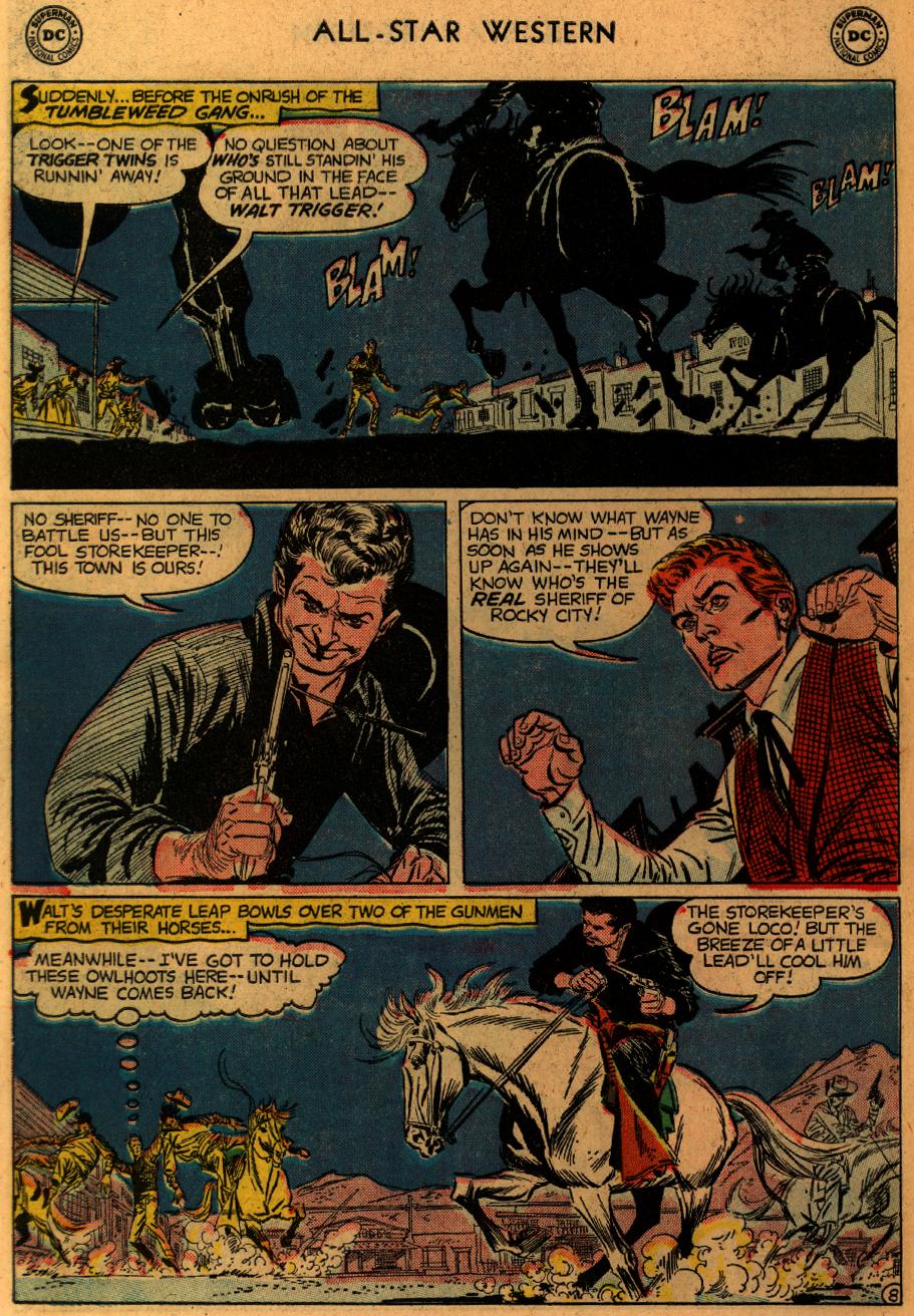 Read online All-Star Western (1951) comic -  Issue #102 - 10