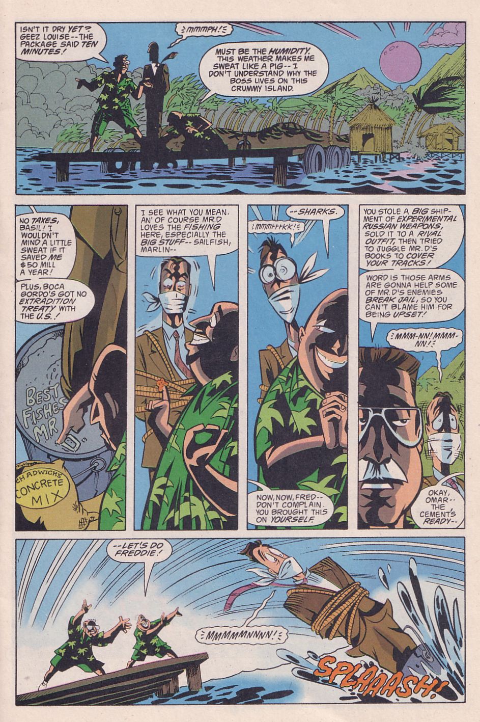 Read online Adventures in the DC Universe comic -  Issue #6 - 2