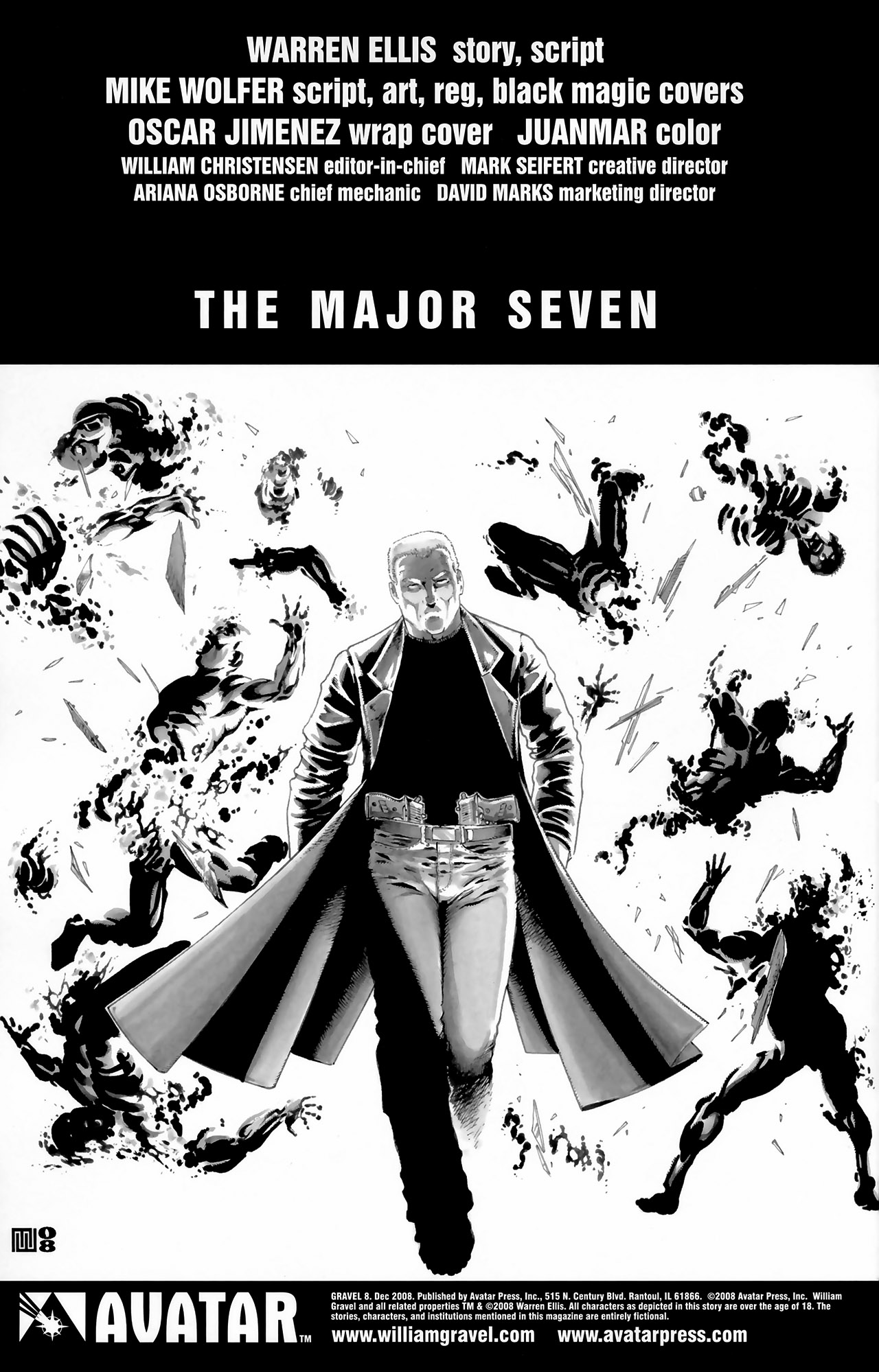 Read online Gravel comic -  Issue #8 - 3