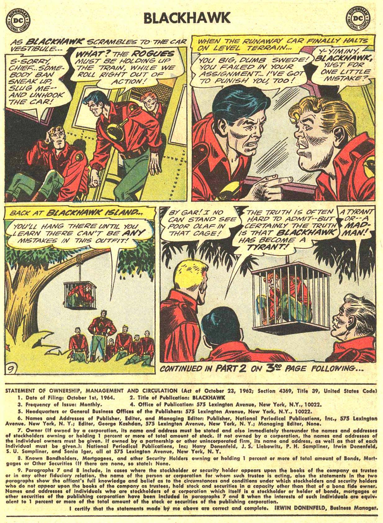 Read online Blackhawk (1957) comic -  Issue #206 - 13