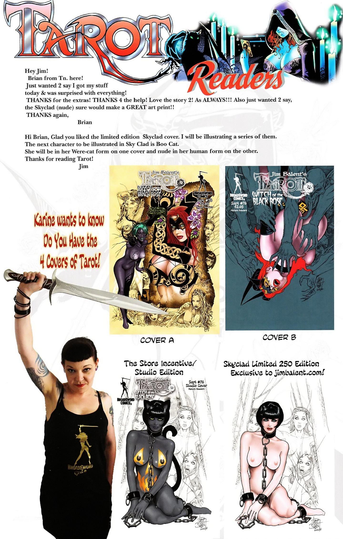 Read online Tarot: Witch of the Black Rose comic -  Issue #76 - 28