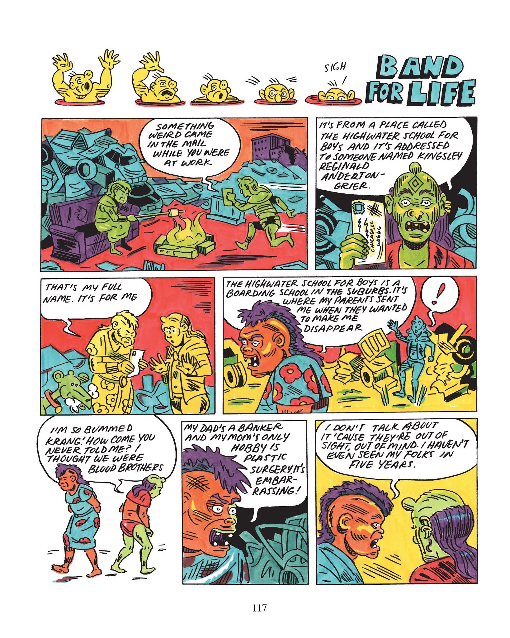 Read online Band for Life comic -  Issue # TPB (Part 2) - 18