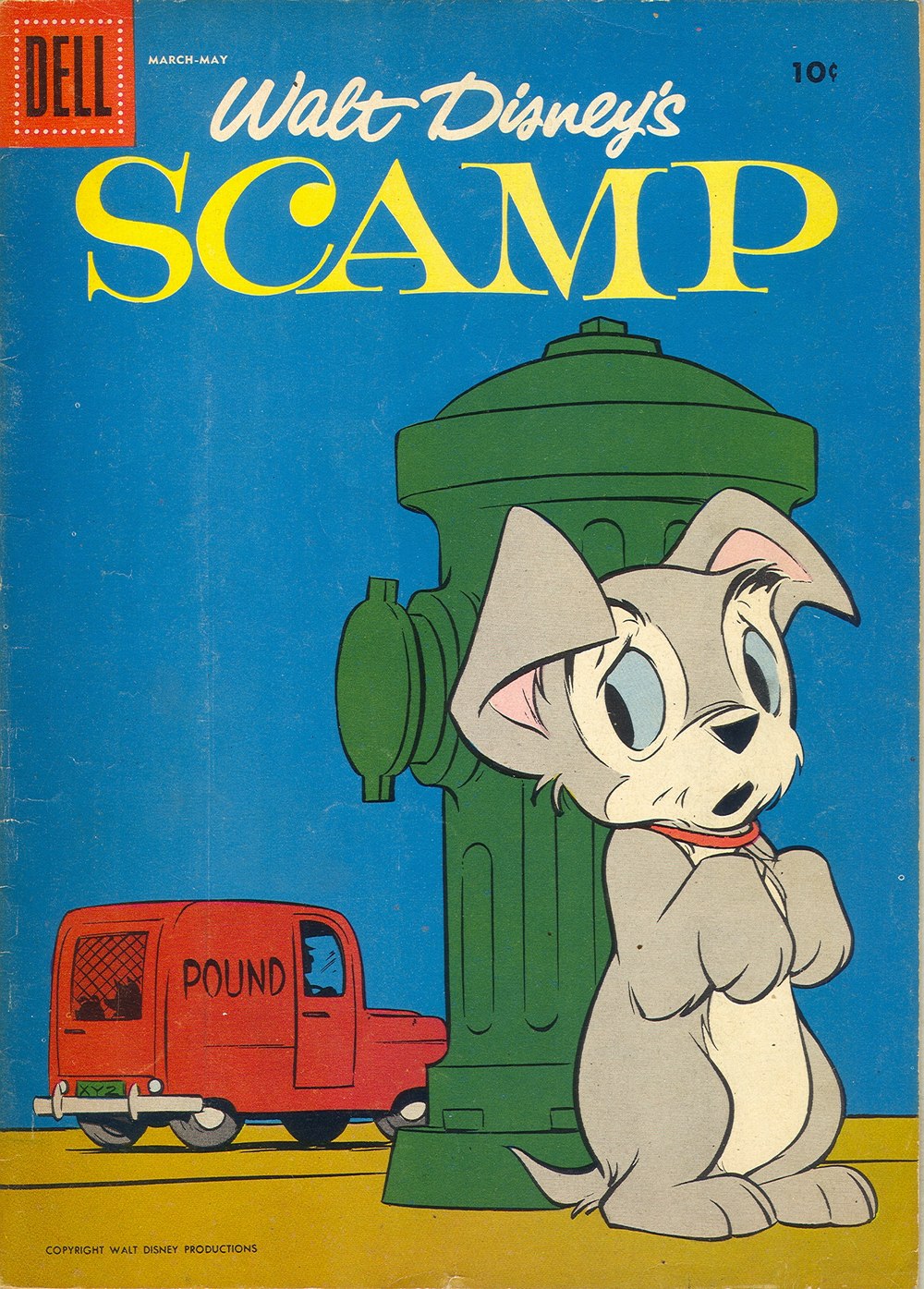 Read online Scamp (1958) comic -  Issue #5 - 1