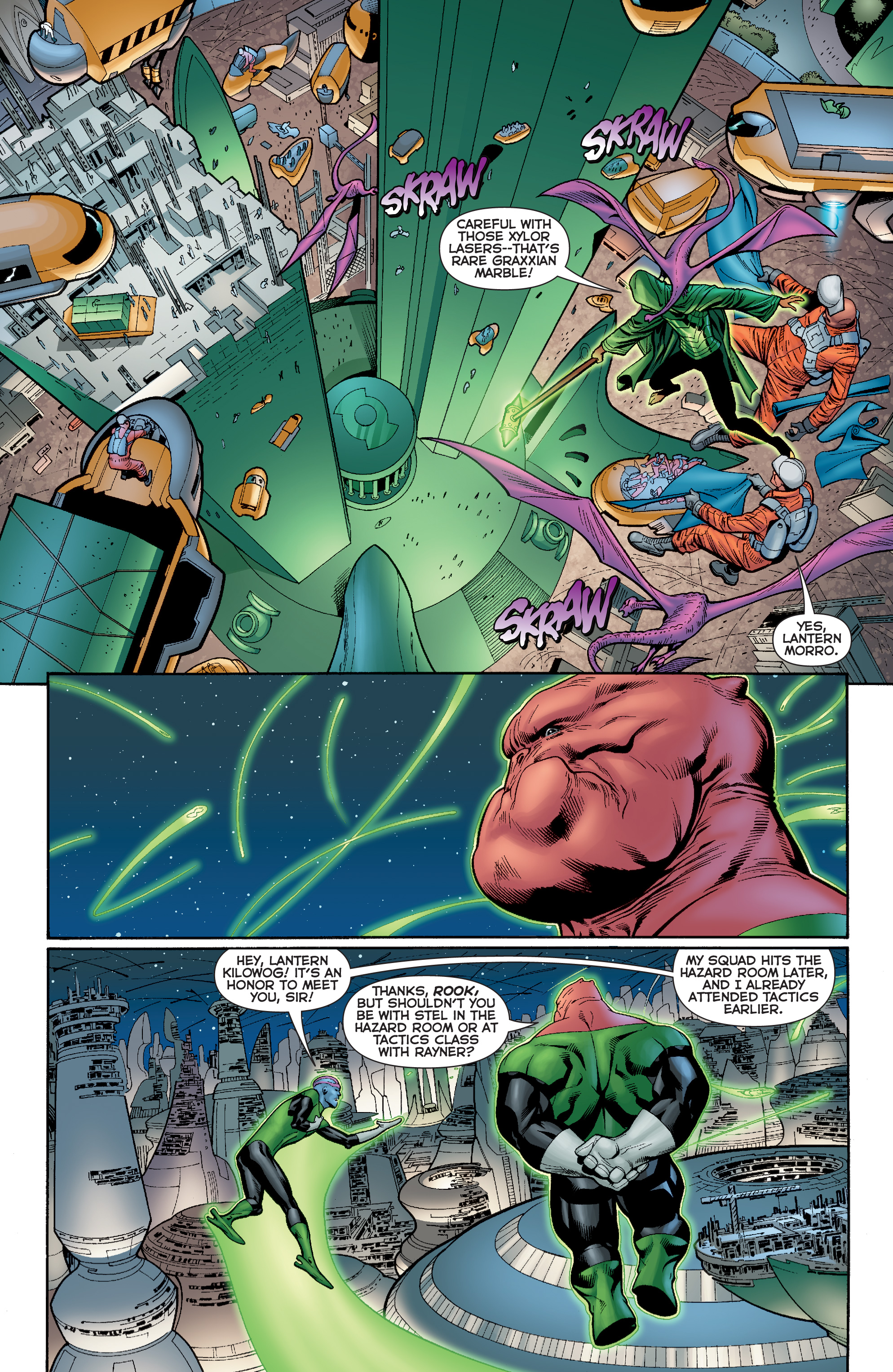 Read online Green Lantern: Emerald Warriors comic -  Issue #2 - 10