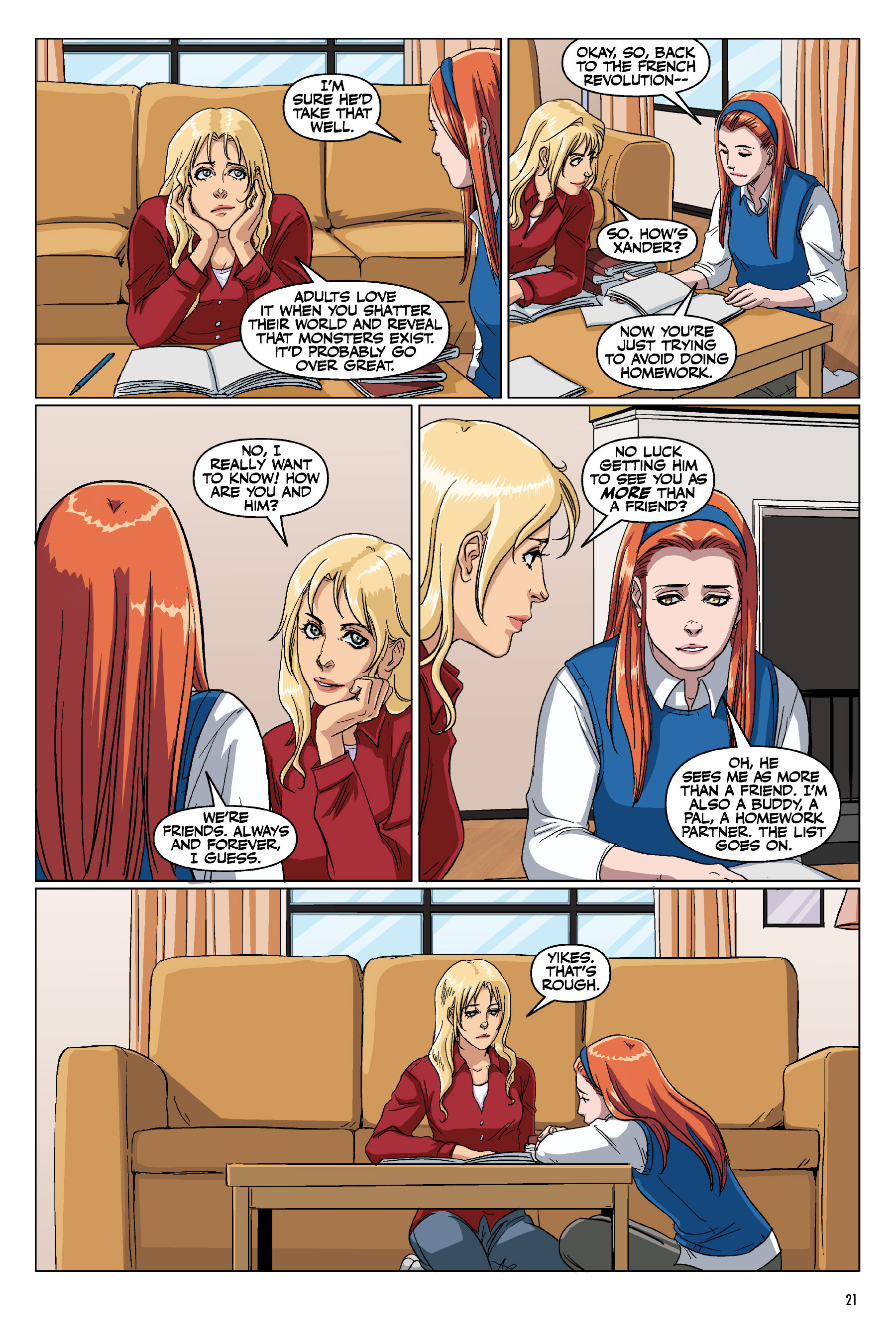 Read online Buffy: The High School Years - Freaks & Geeks comic -  Issue # Full - 22