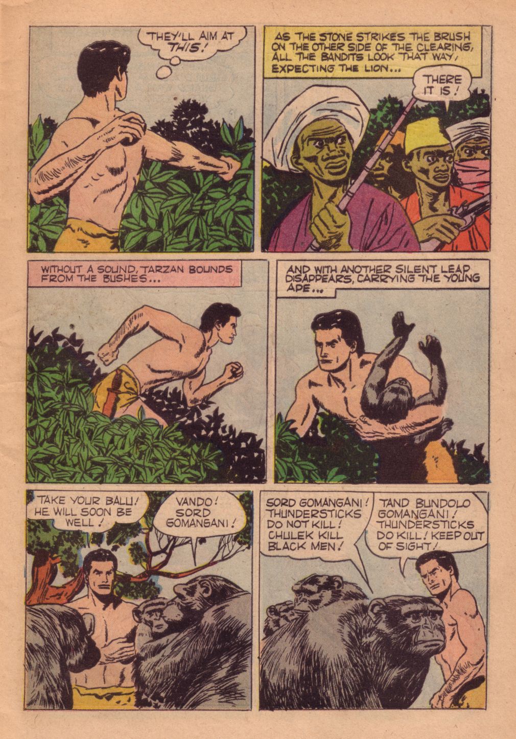 Read online Tarzan (1948) comic -  Issue #109 - 5