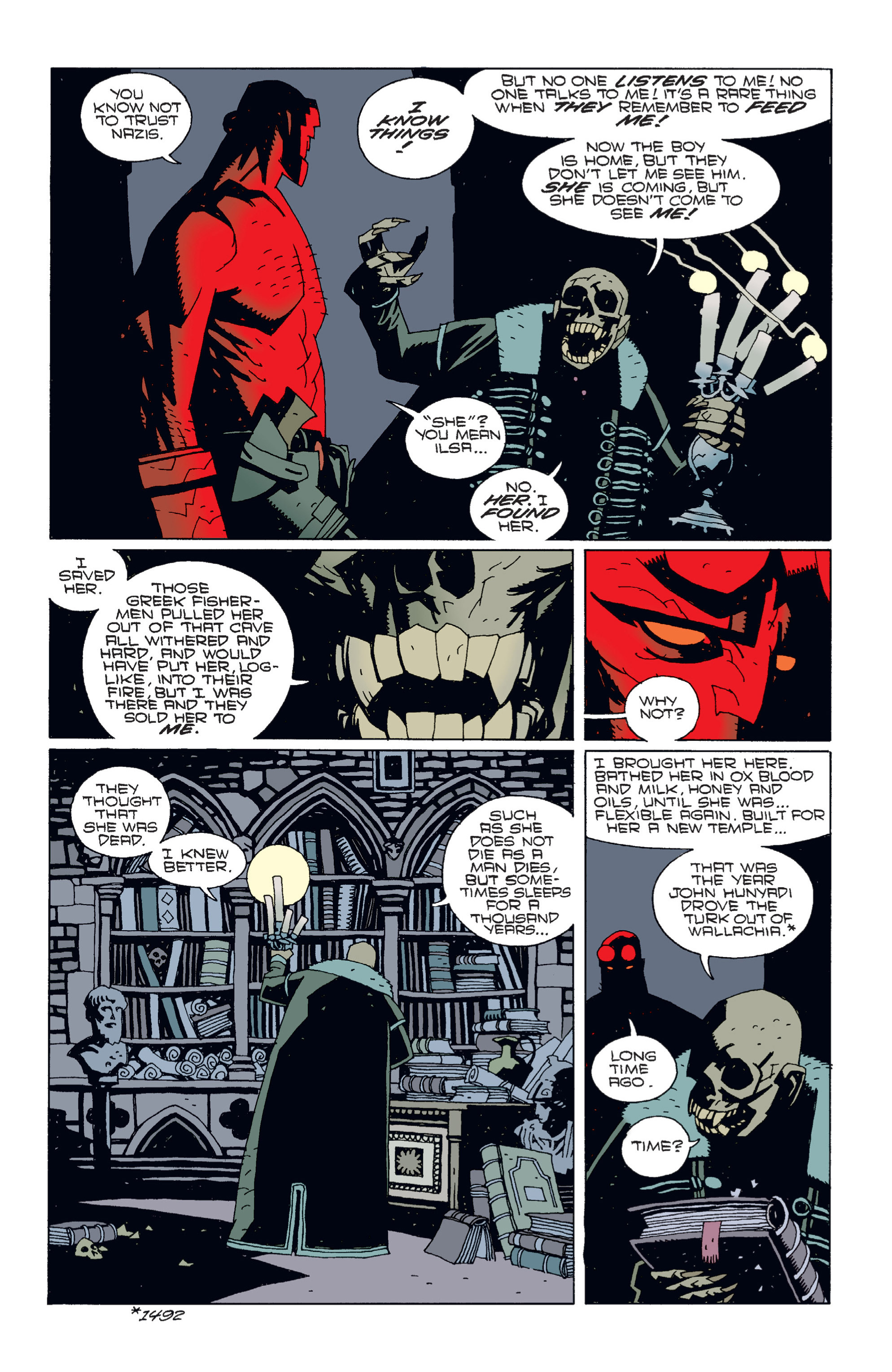 Read online Hellboy comic -  Issue #2 - 50