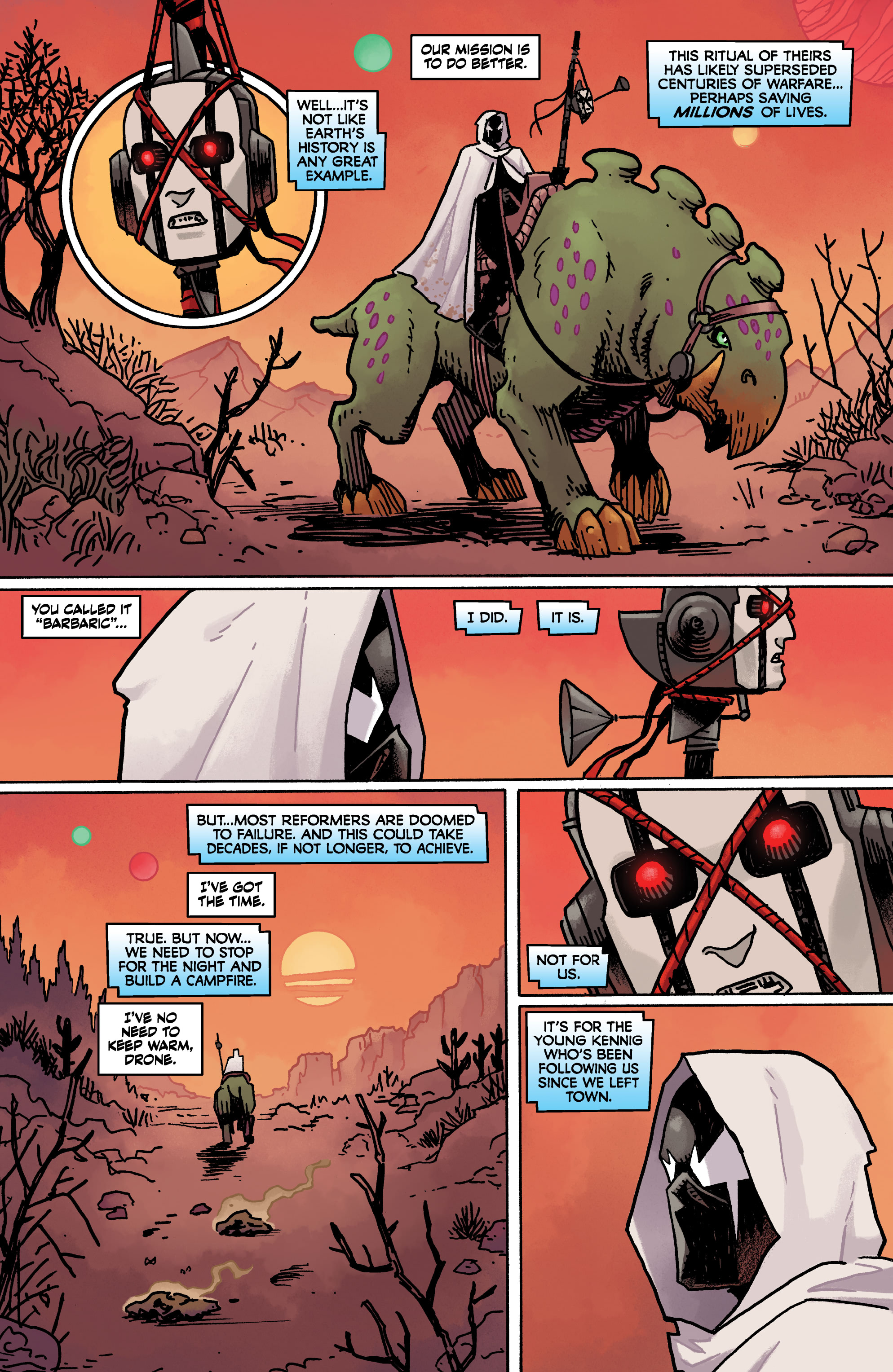 Read online Grendel: Devil's Odyssey comic -  Issue #6 - 16