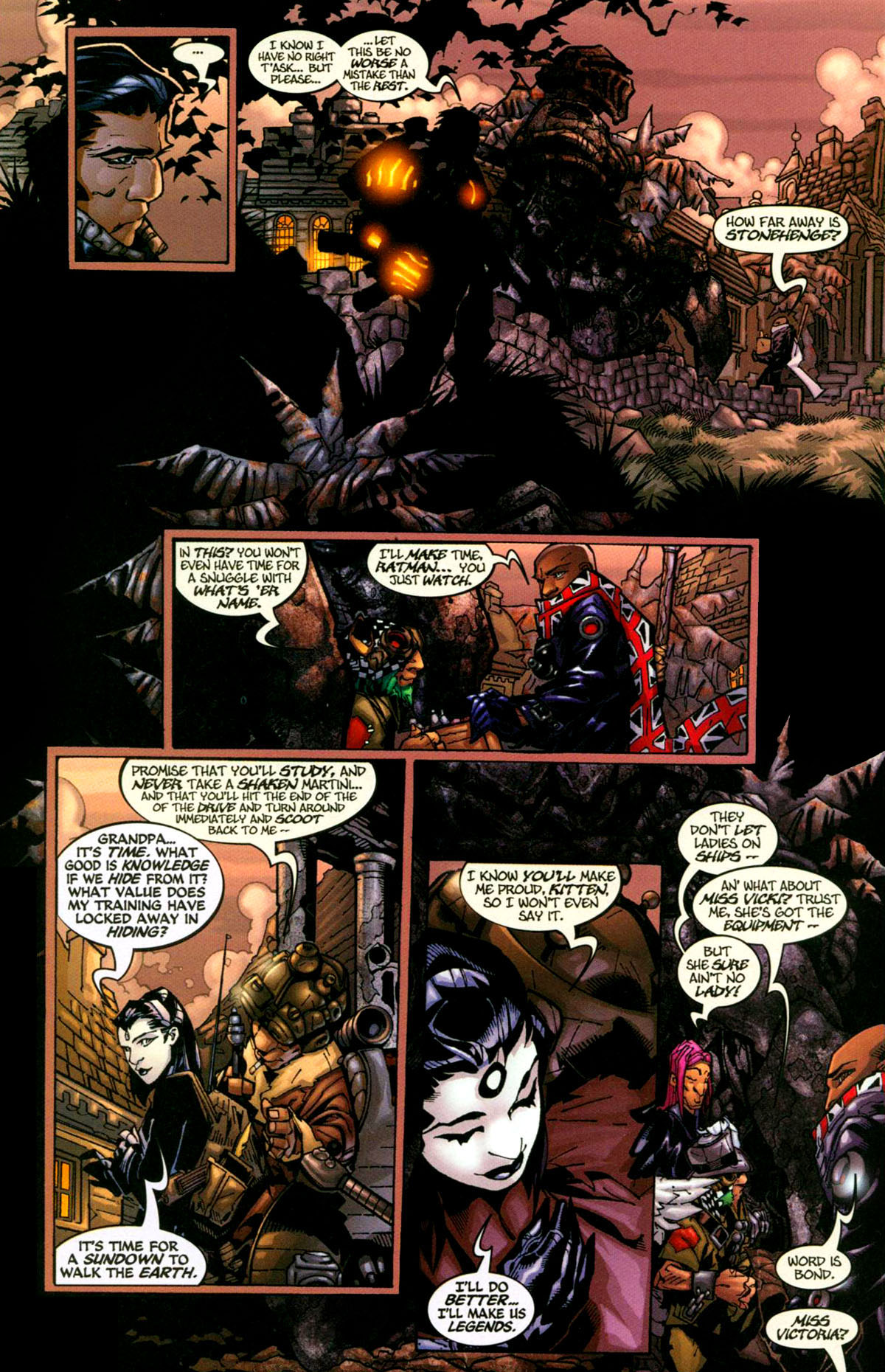 Read online Steampunk comic -  Issue #8 - 18