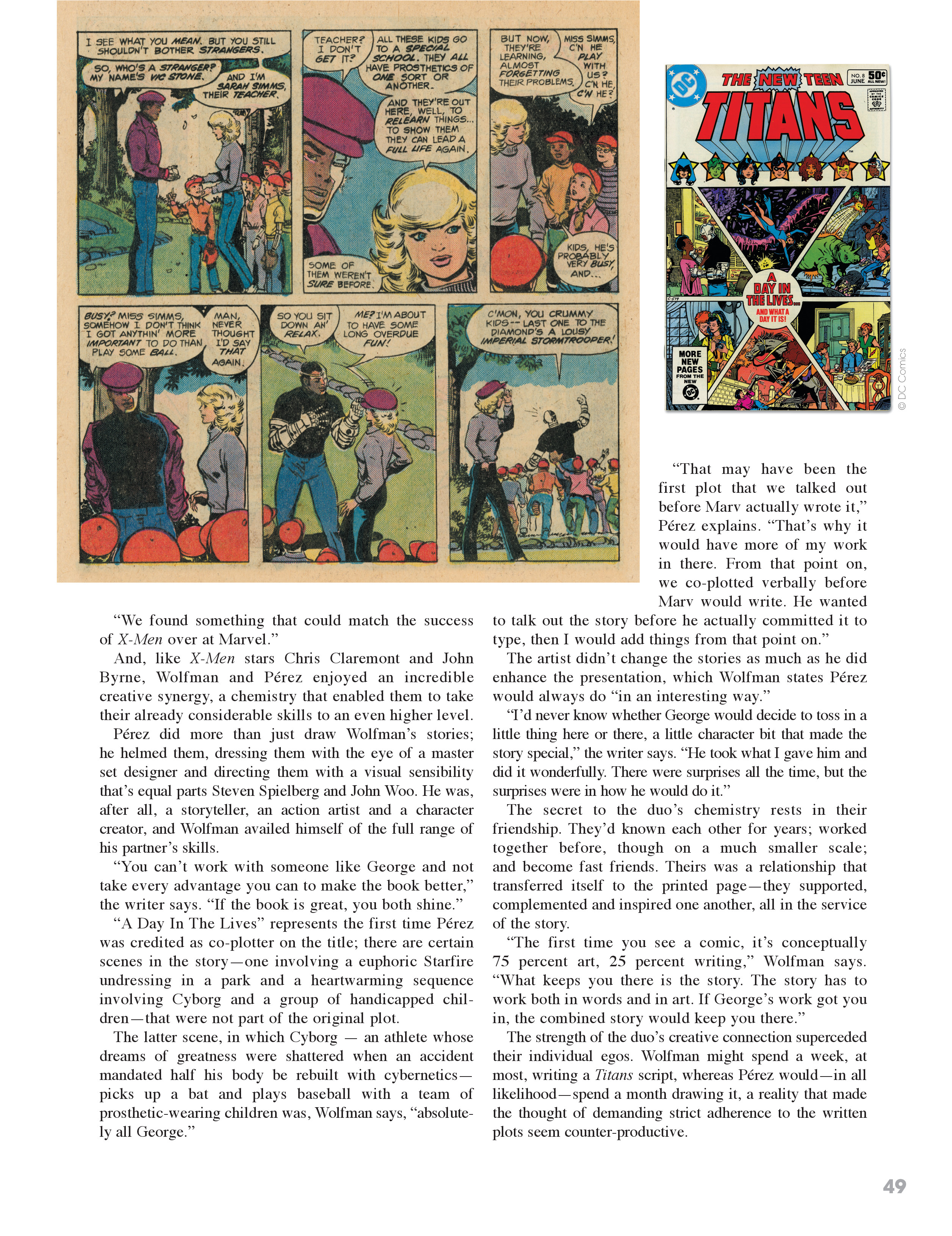 Read online George Perez Storyteller comic -  Issue # TPB 2 (Part 1) - 45