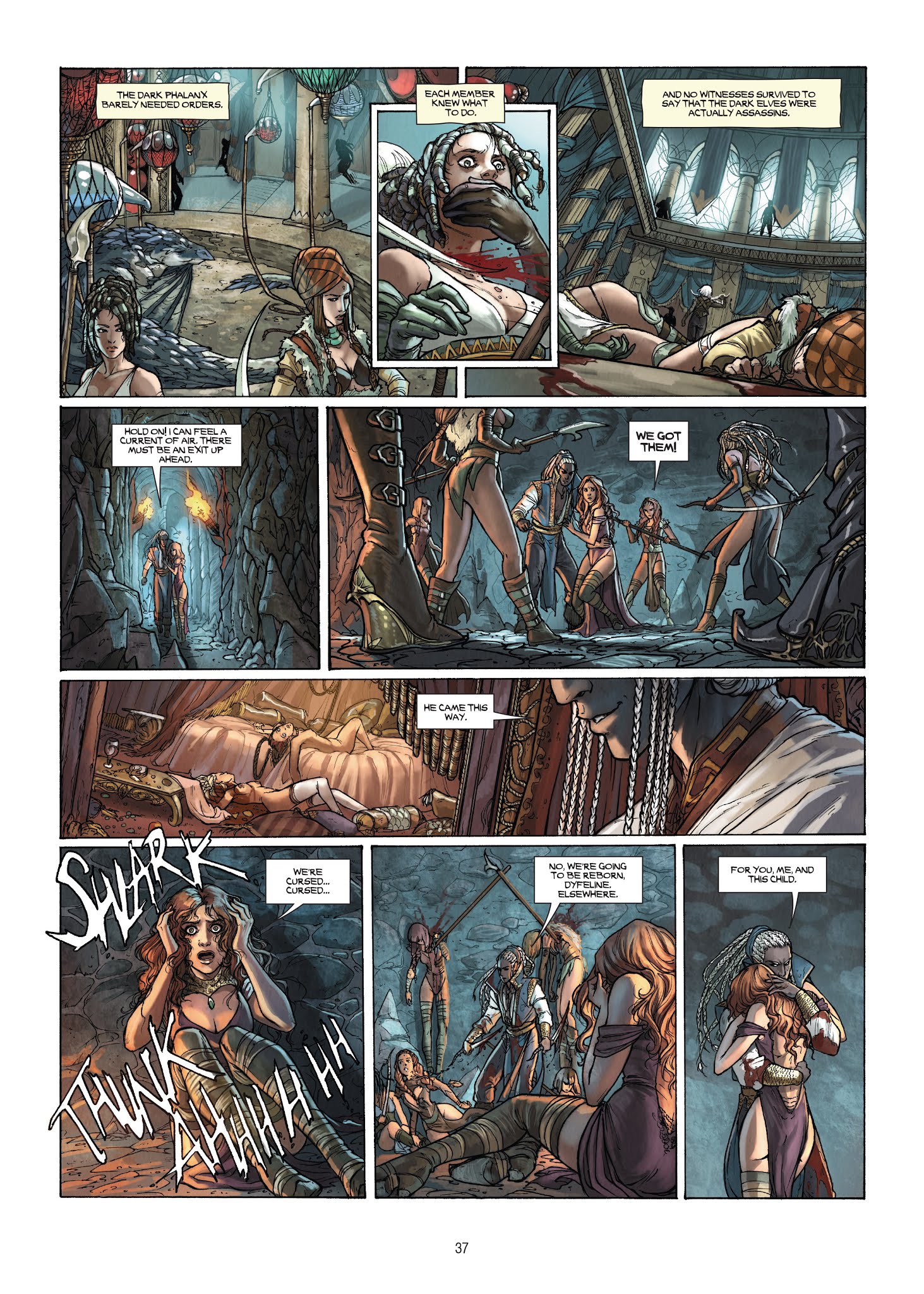 Read online Elves comic -  Issue #20 - 37