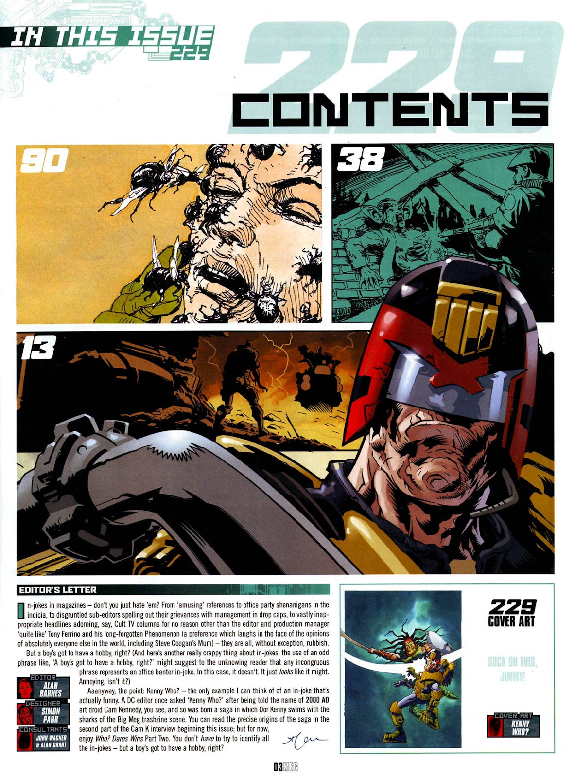 Judge Dredd Megazine (Vol. 5) issue 229 - Page 3