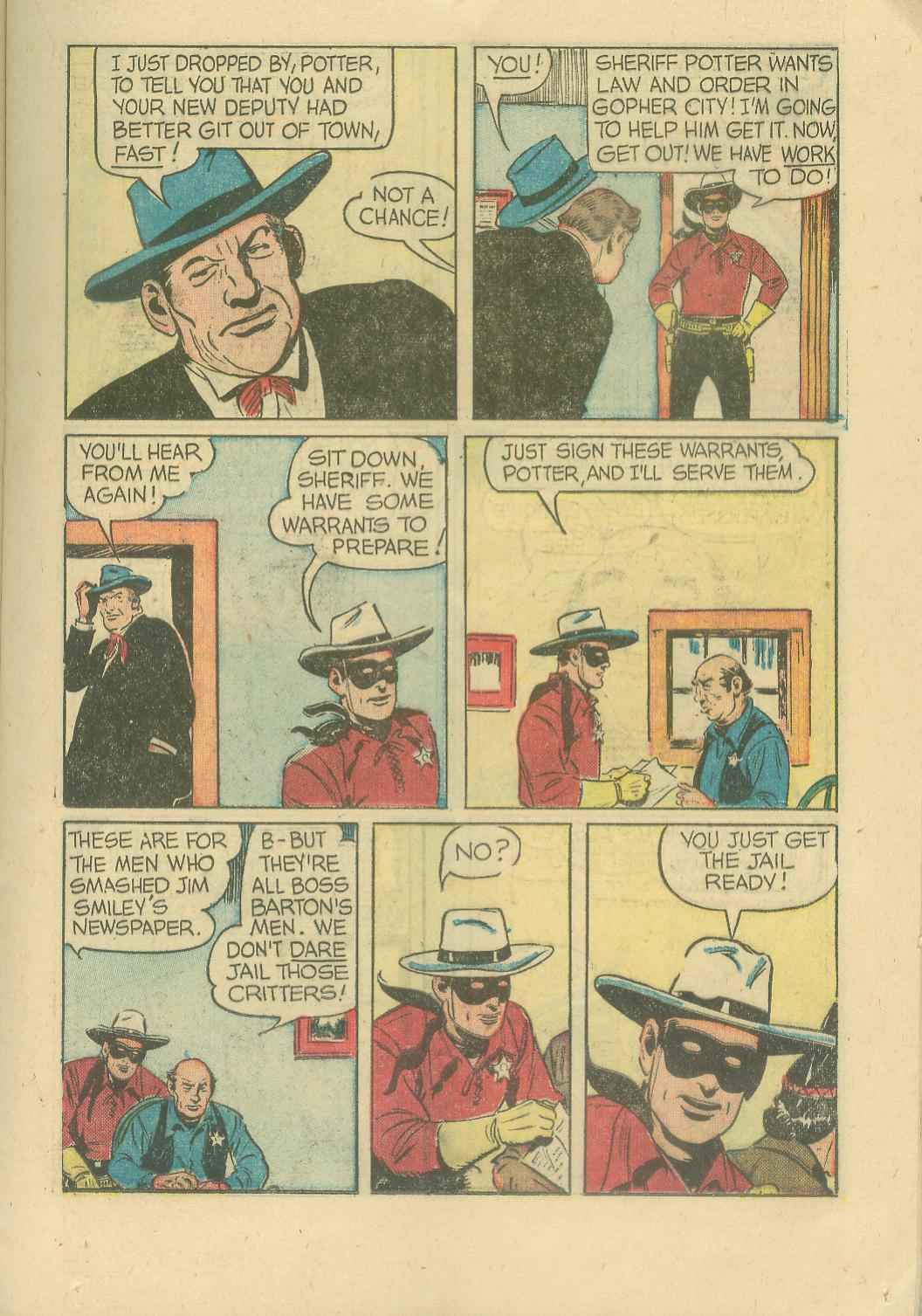 Read online The Lone Ranger (1948) comic -  Issue #19 - 23