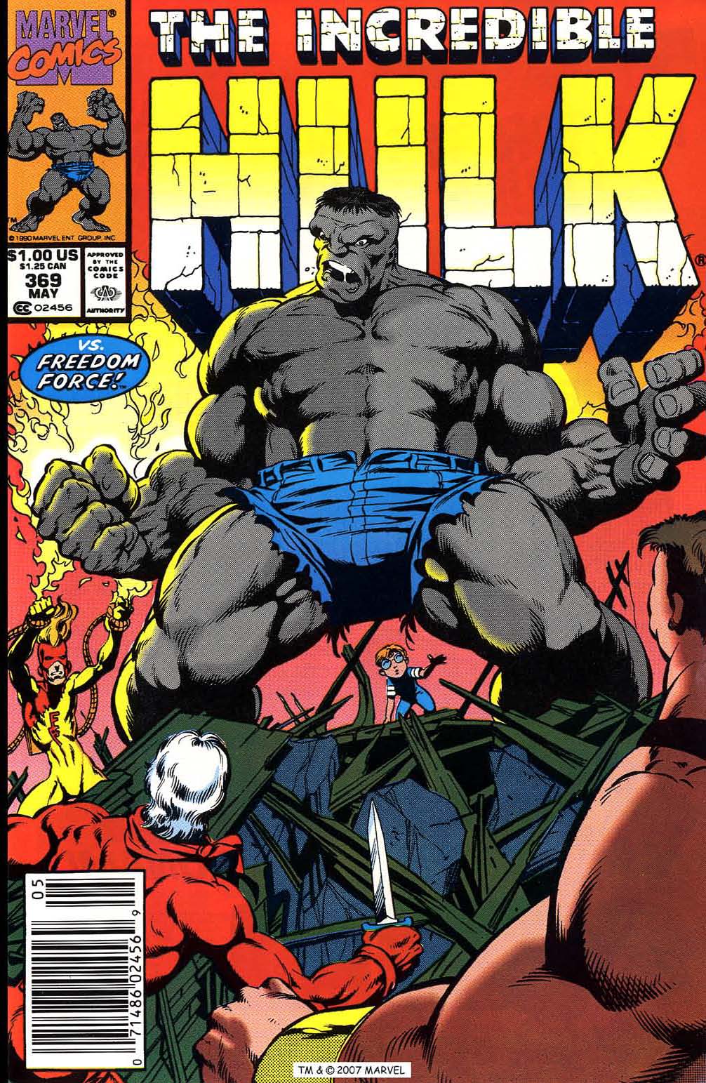 Read online The Incredible Hulk (1968) comic -  Issue #369 - 1