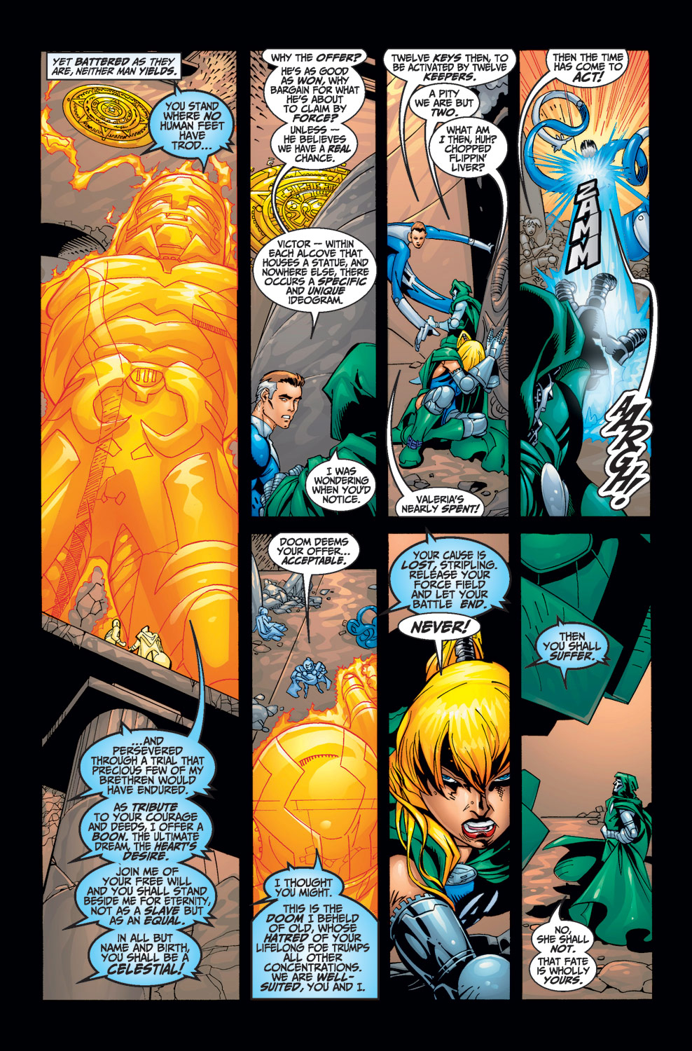 Read online Fantastic Four (1998) comic -  Issue #25 - 32