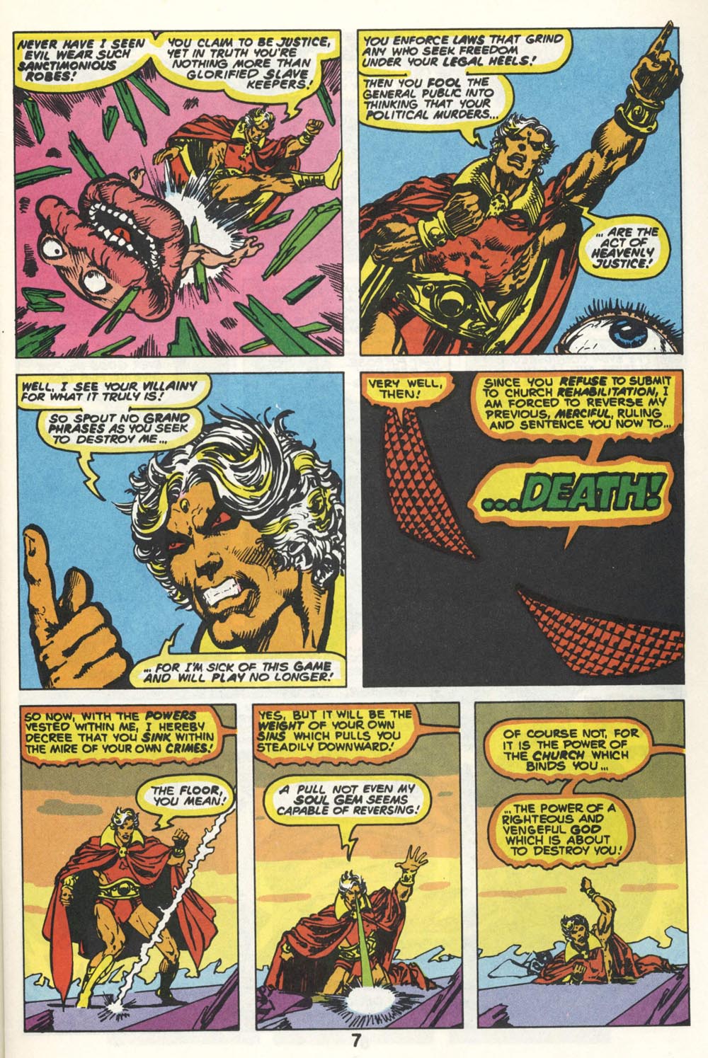 Read online Warlock (1982) comic -  Issue #2 - 8
