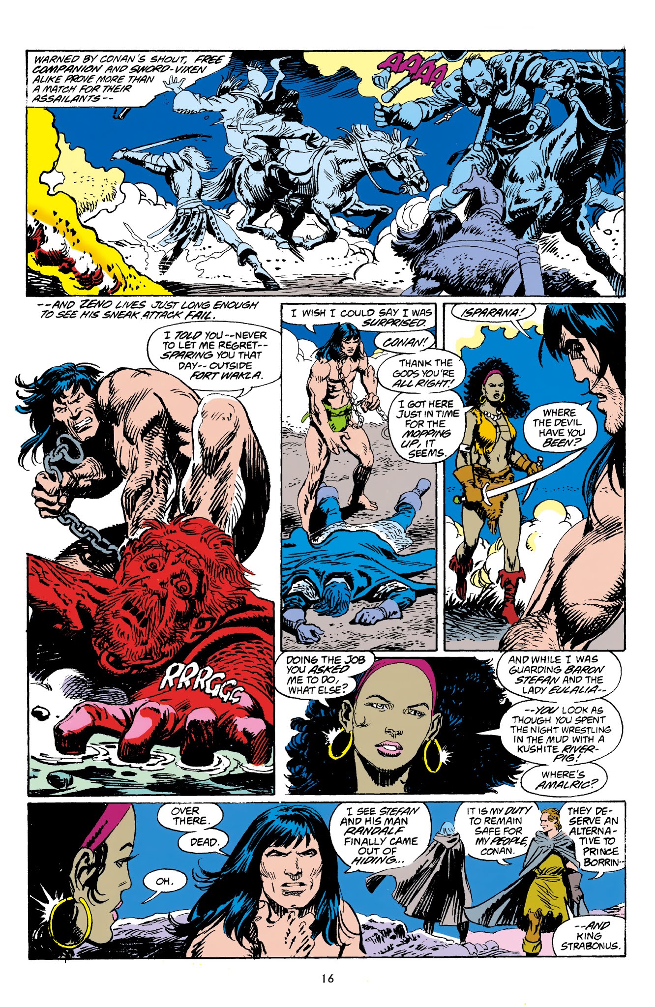 Read online The Chronicles of Conan comic -  Issue # TPB 34 (Part 1) - 17