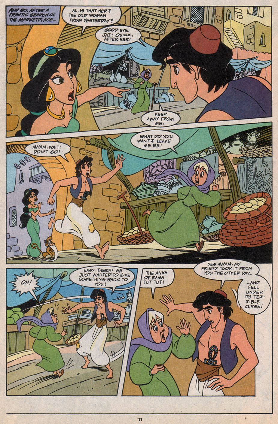 Read online Disney's Aladdin comic -  Issue #2 - 12