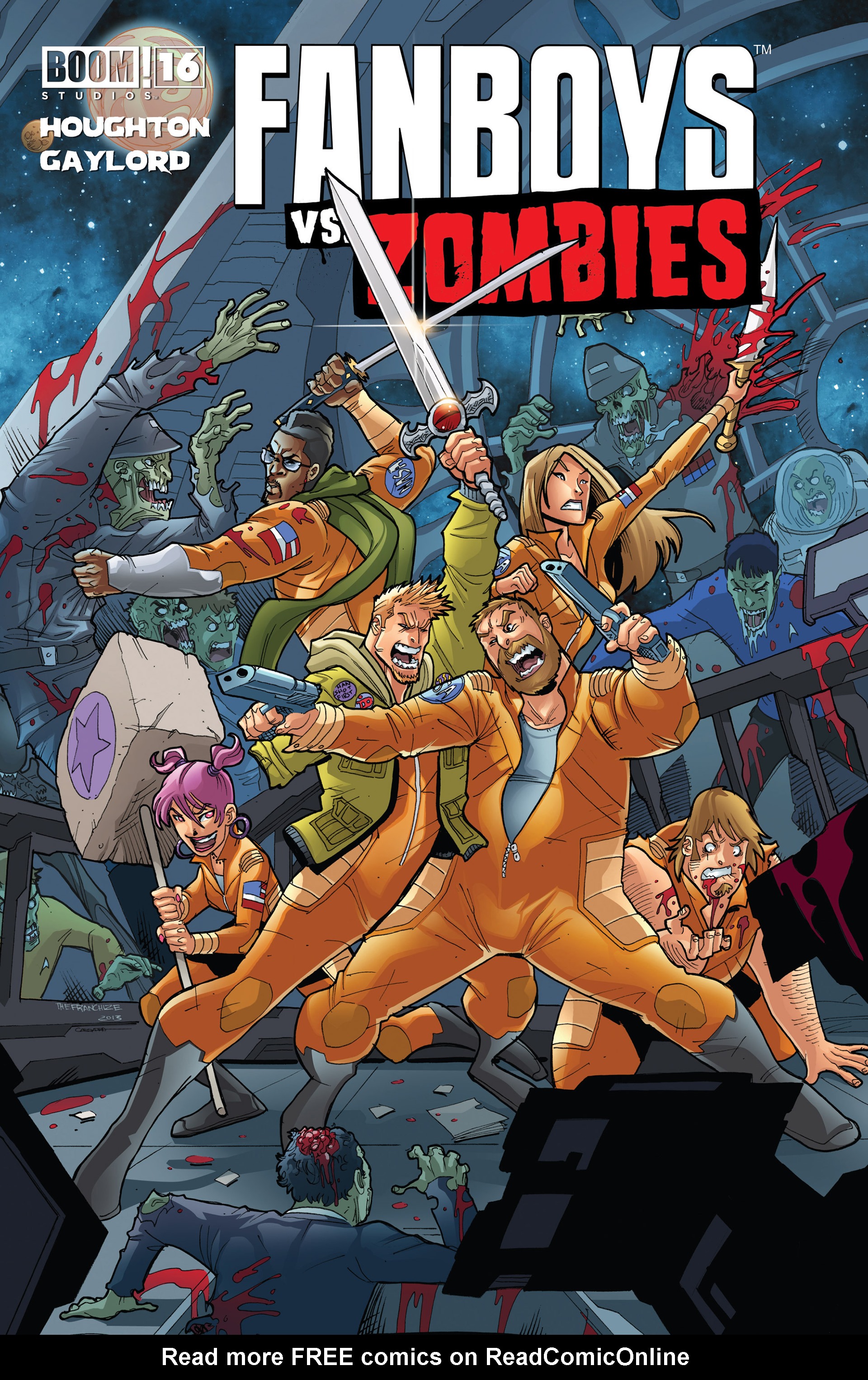 Read online Fanboys vs. Zombies comic -  Issue #16 - 1