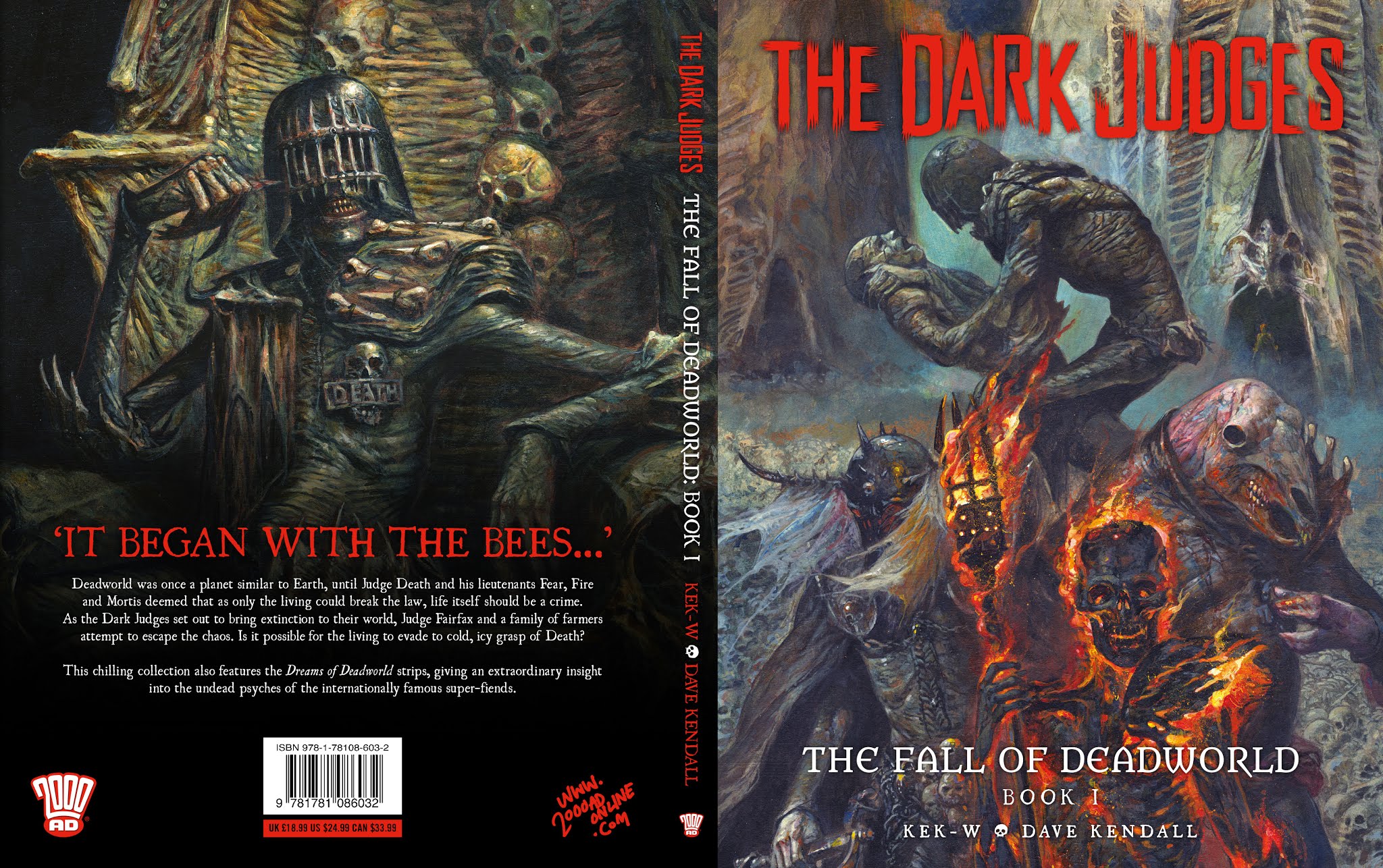 Read online The Dark Judges: The Fall of Deadworld comic -  Issue # TPB - 1