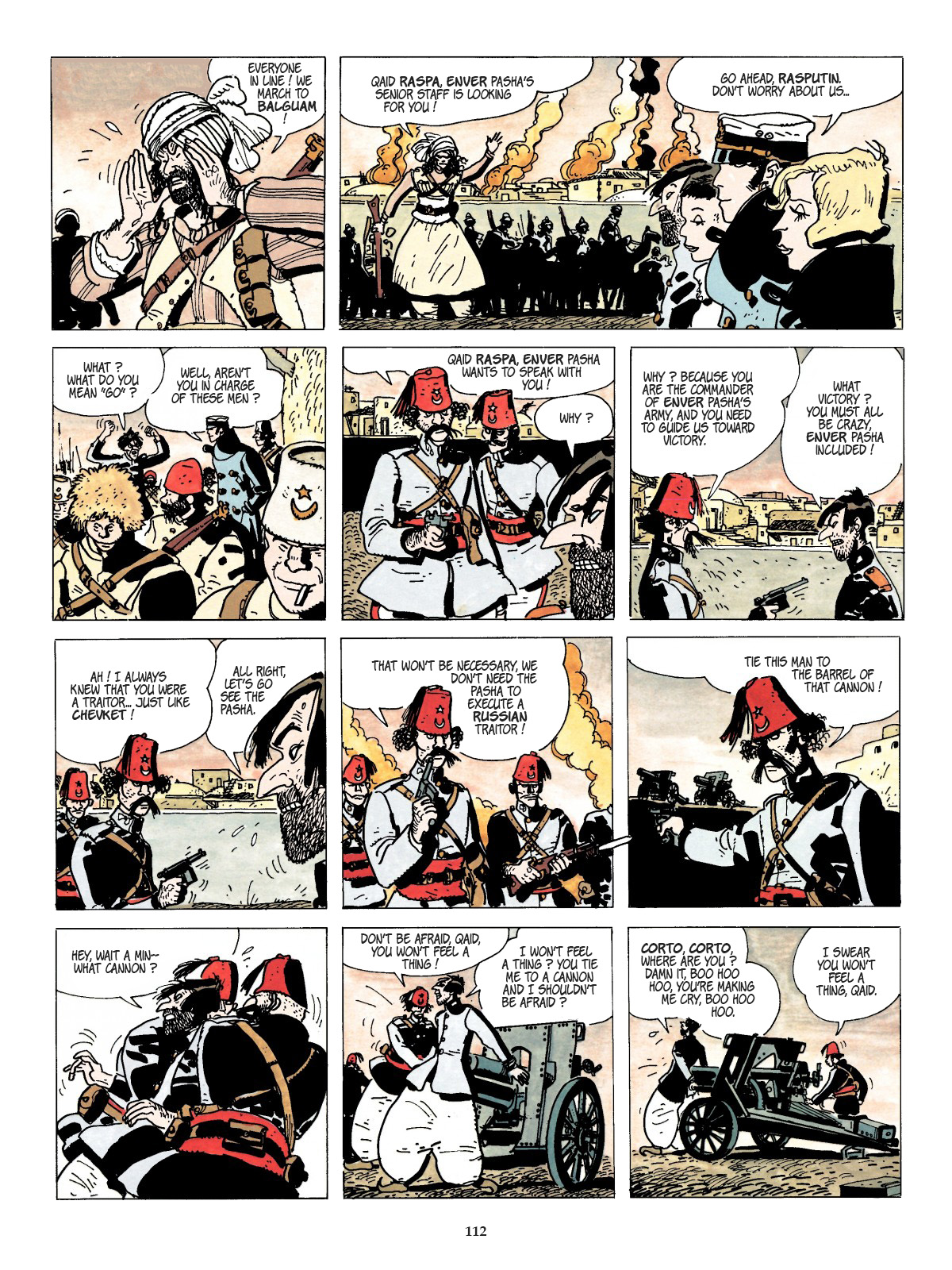 Read online Corto Maltese comic -  Issue # TPB 11 - 115