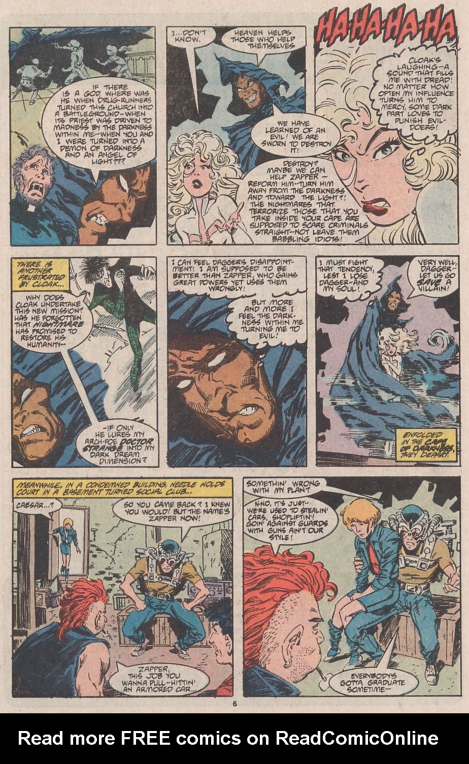 Read online Strange Tales (1987) comic -  Issue #6 - 7