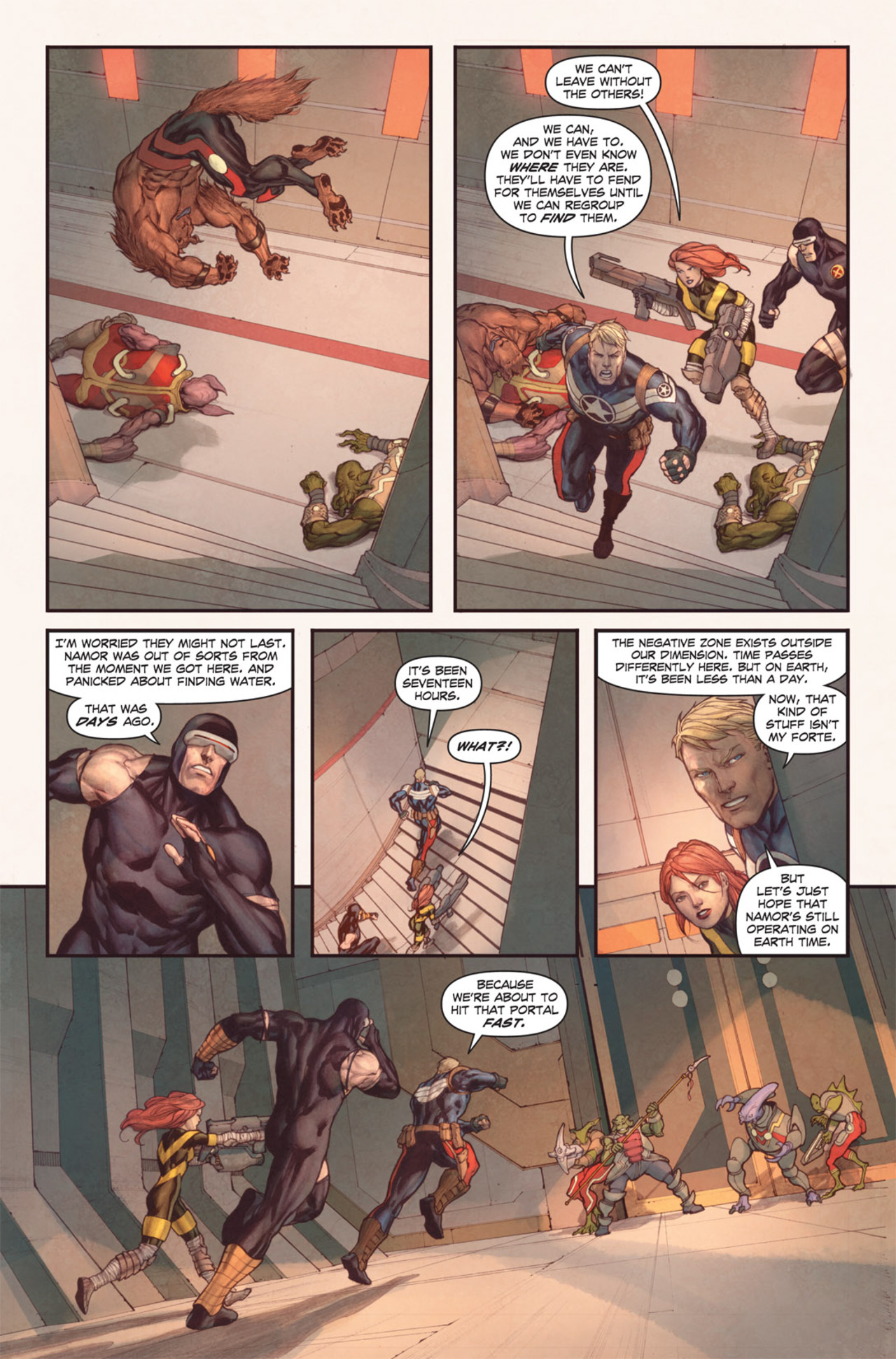 Read online X-Men/Steve Rogers: Escape From the Negative Zone comic -  Issue # TPB - 66