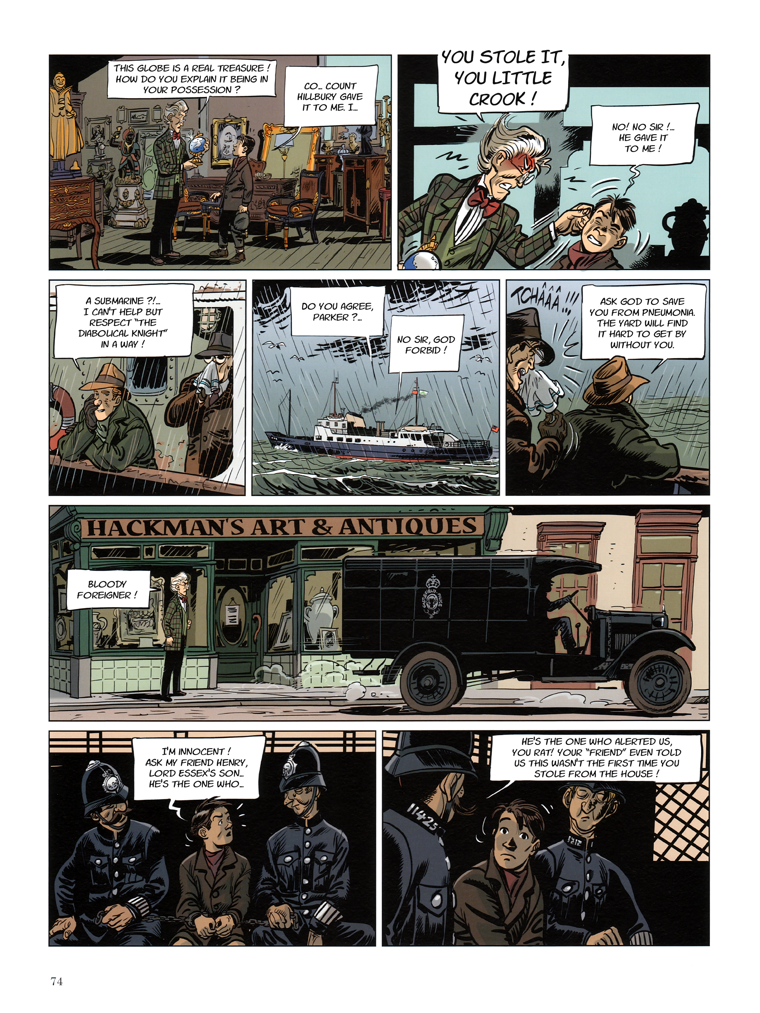 Read online Shock: The Ghosts of Knightgrave comic -  Issue # TPB 1 - 77